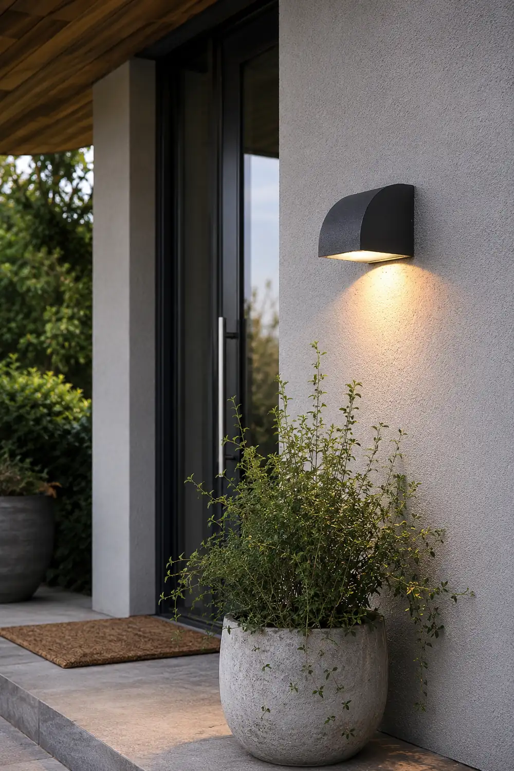Waterproof Geometric Shaped Nordic Outdoor Wall Lights Wall Sconce Lighting - Lumpaz