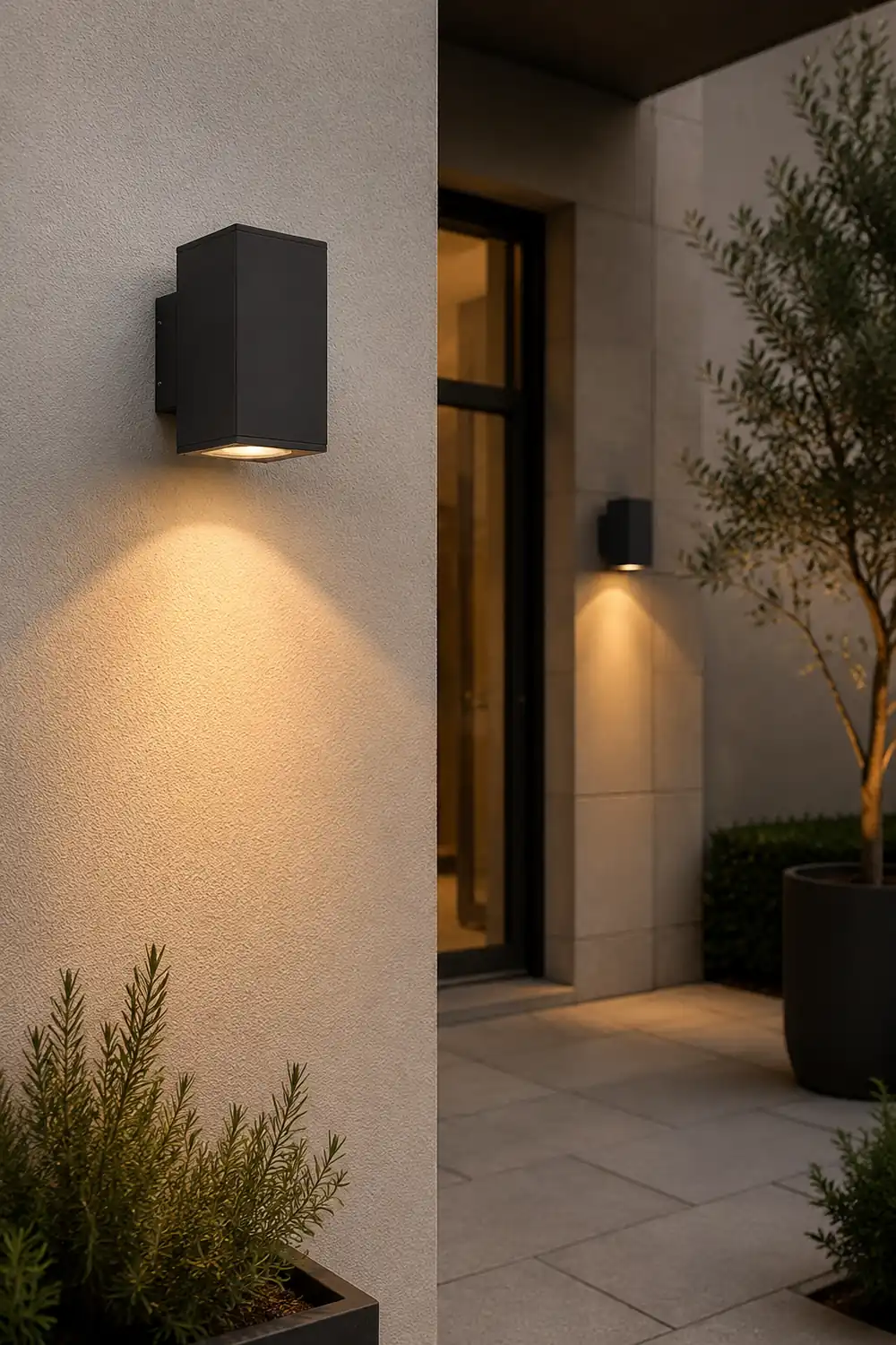 Waterproof LED Exterior Wall Sconces for Villa Outdoor Patio Balcony - Lumpaz
