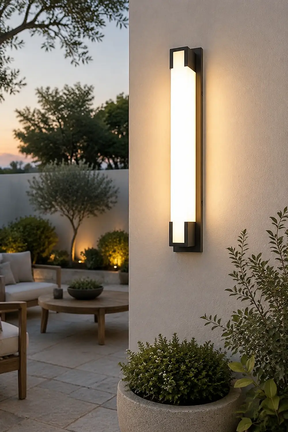 Retro Rectangular Waterproof LED Black Decorative Outdoor Wall Lights - Lumpaz