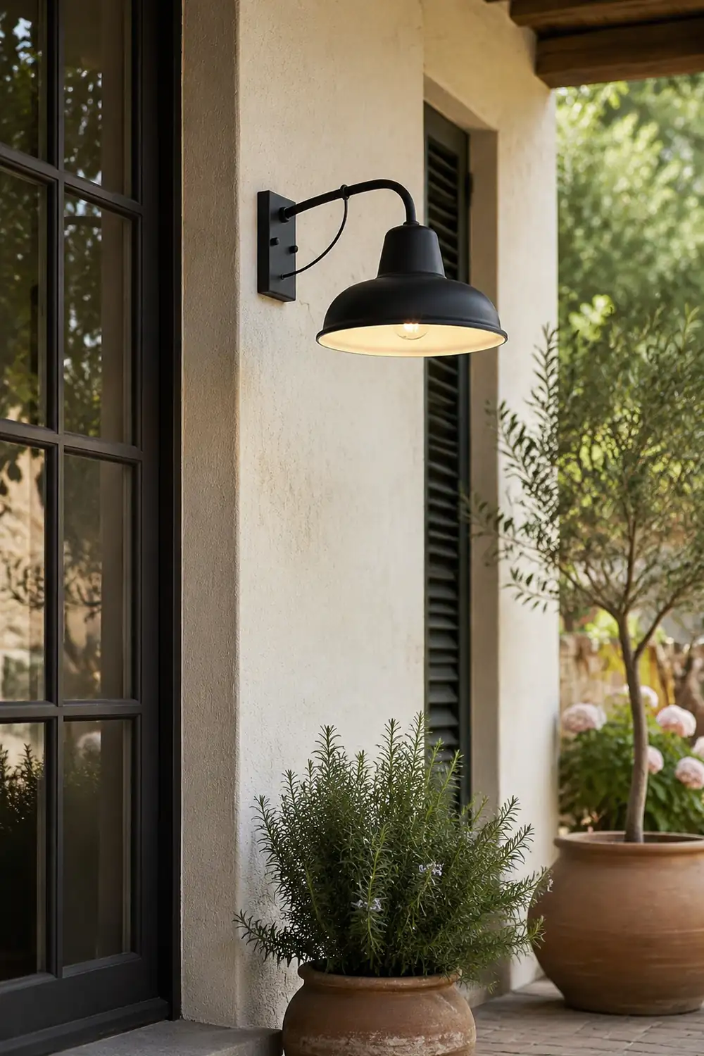 Vintage Trumpet Shaped LED Waterproof Retro Outdoor Wall Lights Wall Lamp - Lumpaz