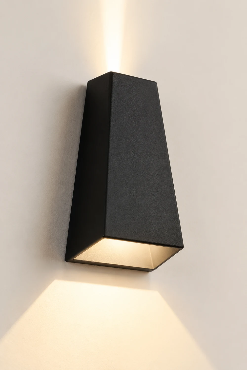 Up and Dwon Lighting LED Waterproof Black Creative Modern Porch Lights - Lumpaz