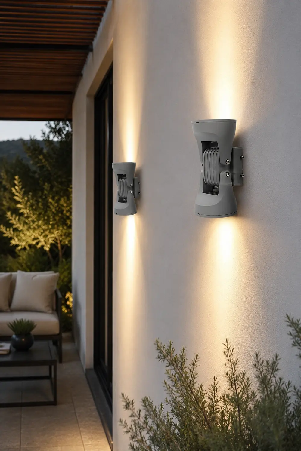 Adjustable Up and Down Light LED Waterproof Modern Wall Washer Lights - Lumpaz