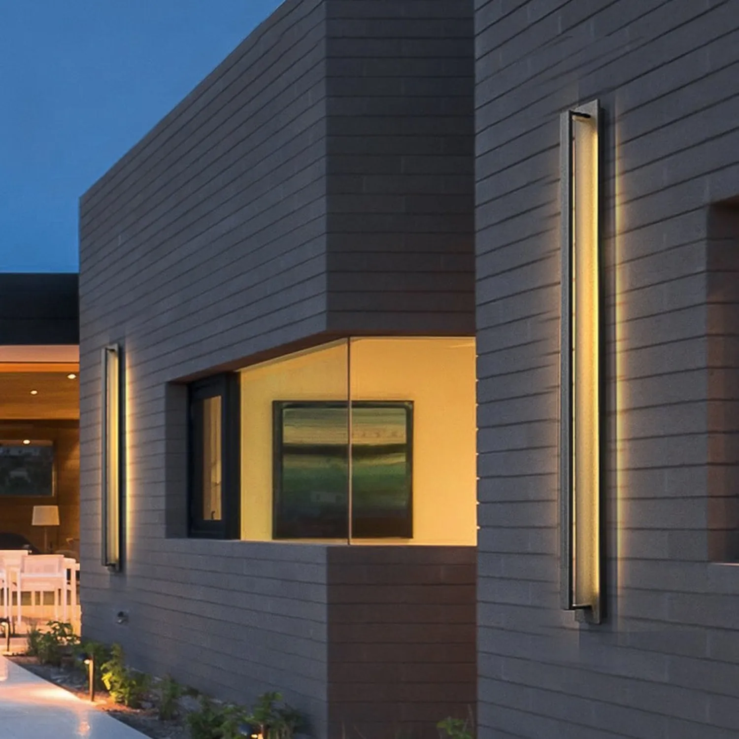 Retro Industrial Style Waterproof LED Wall Light for Outdoor Villa Courtyard - Lumpaz