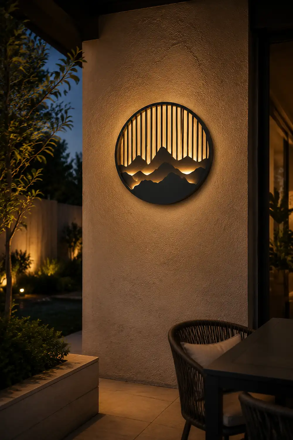 Creative Outdoor Waterproof LED Balcony Garden Light Landscape Wall Sconces - Lumpaz