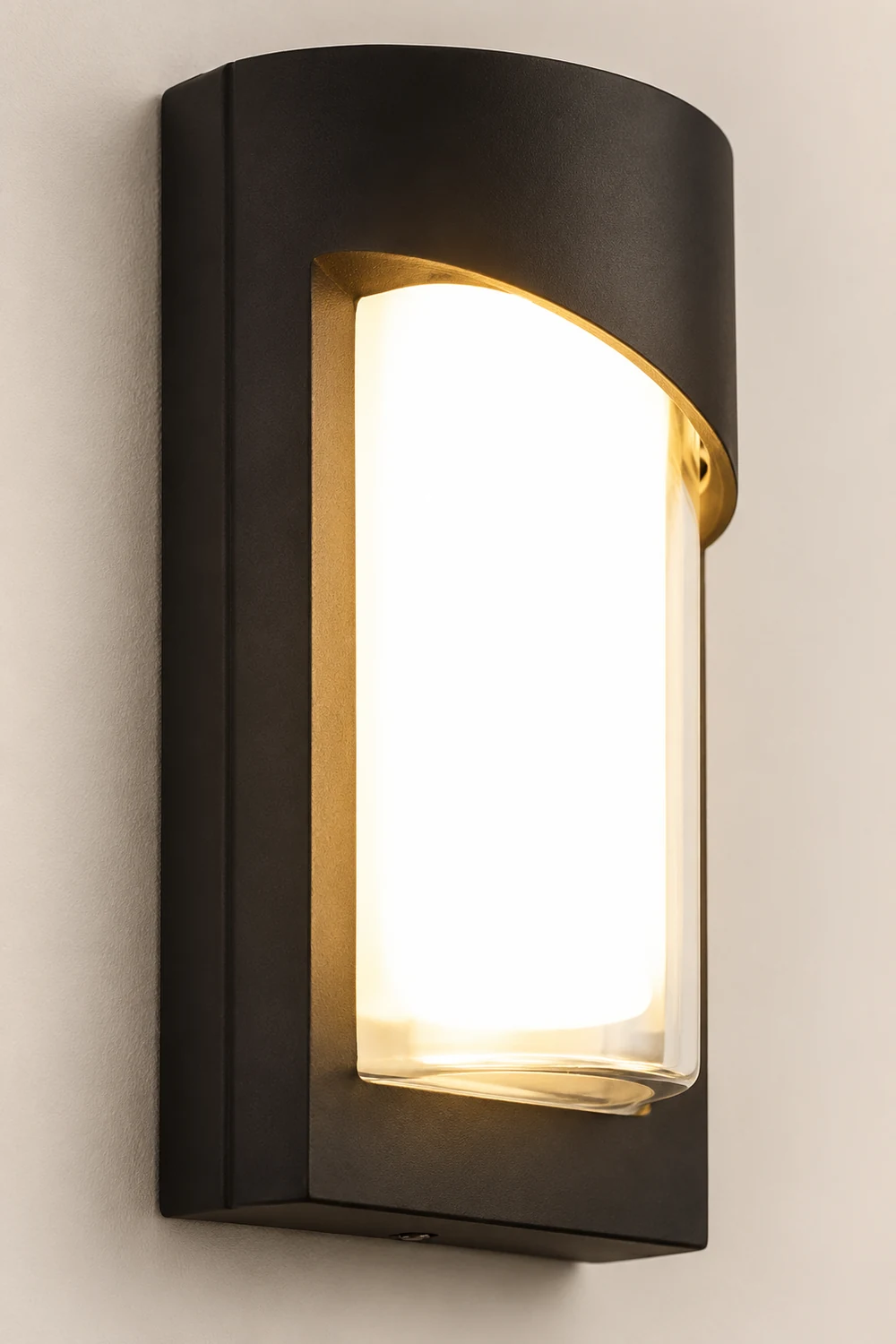 Creative Waterproof LED Black Modern Outdoor Wall Lamp Exterior Lights - Lumpaz
