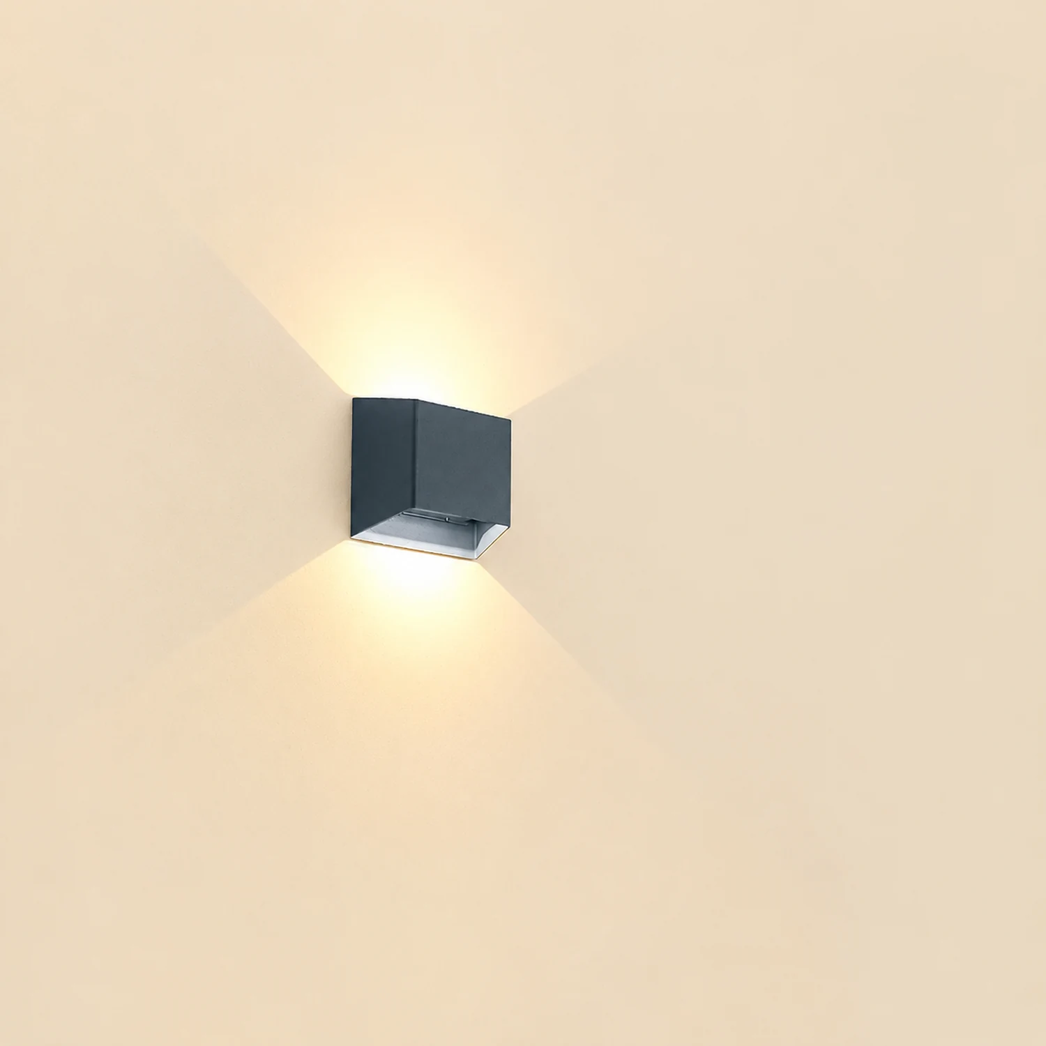 Modern Minimalist Waterproof LED Wall Light for Outdoor Villa Courtyard Garden - Lumpaz