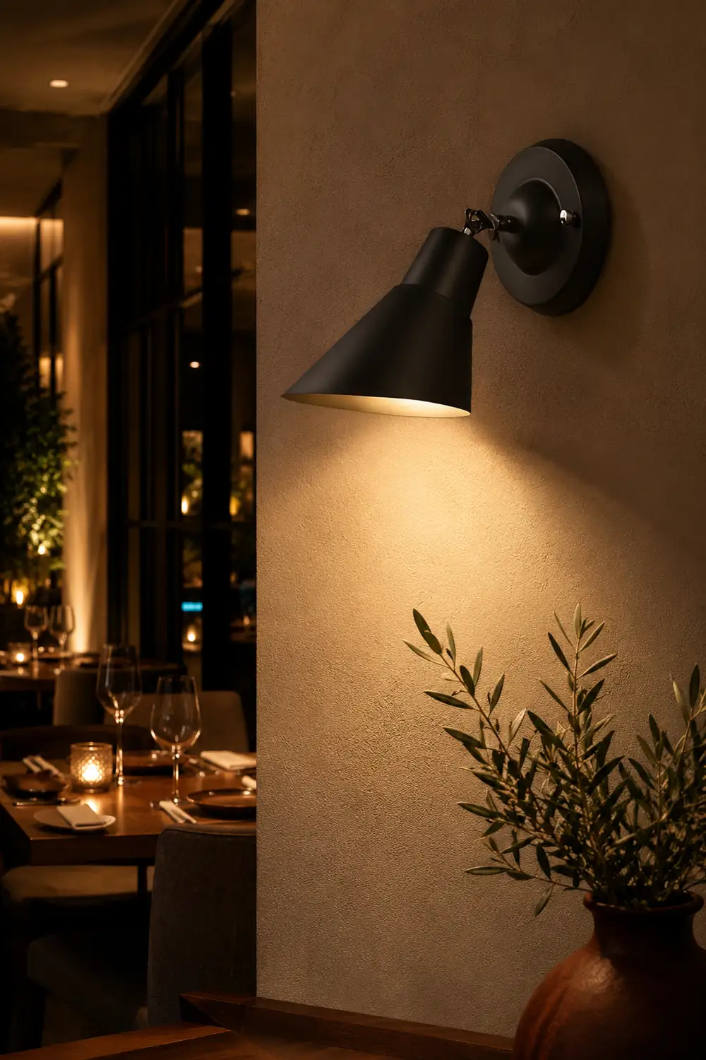 Adjustable Modern Wall Sconce Lighting Plug in Wall Lamp Wall Light Fixture - Lumpaz