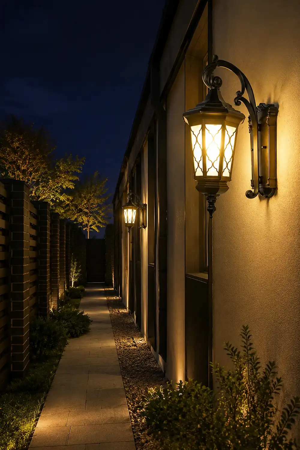 Outdoor Retro Waterproof Wall Lamp Decorative Lighting for Villa Courtyard Balcony - Lumpaz