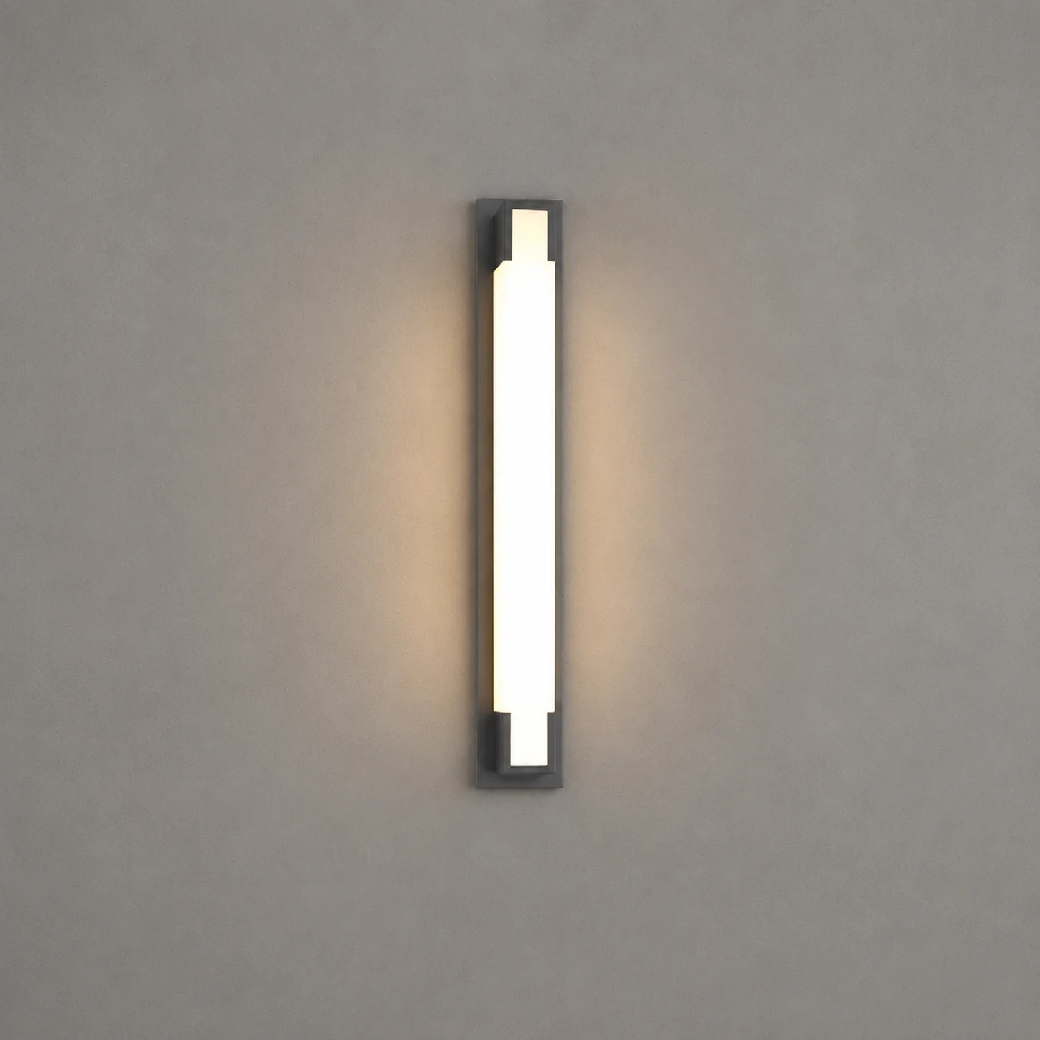 Retro Rectangular Waterproof LED Black Decorative Outdoor Wall Lights - Lumpaz