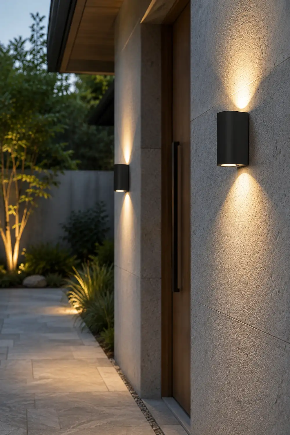 Unique up and down Lighting Waterproof LED Modern Outdoor Wall Lights - Lumpaz