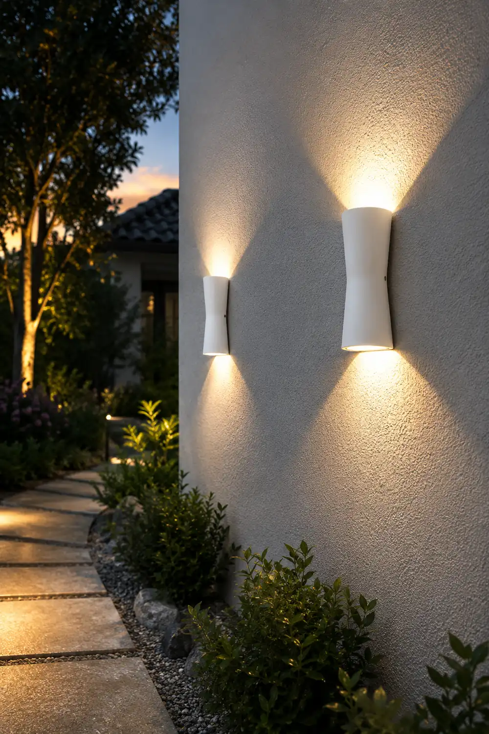Waterproof LED Up and Down Lights Modern Wall Lamp Wall Washer Light - Lumpaz