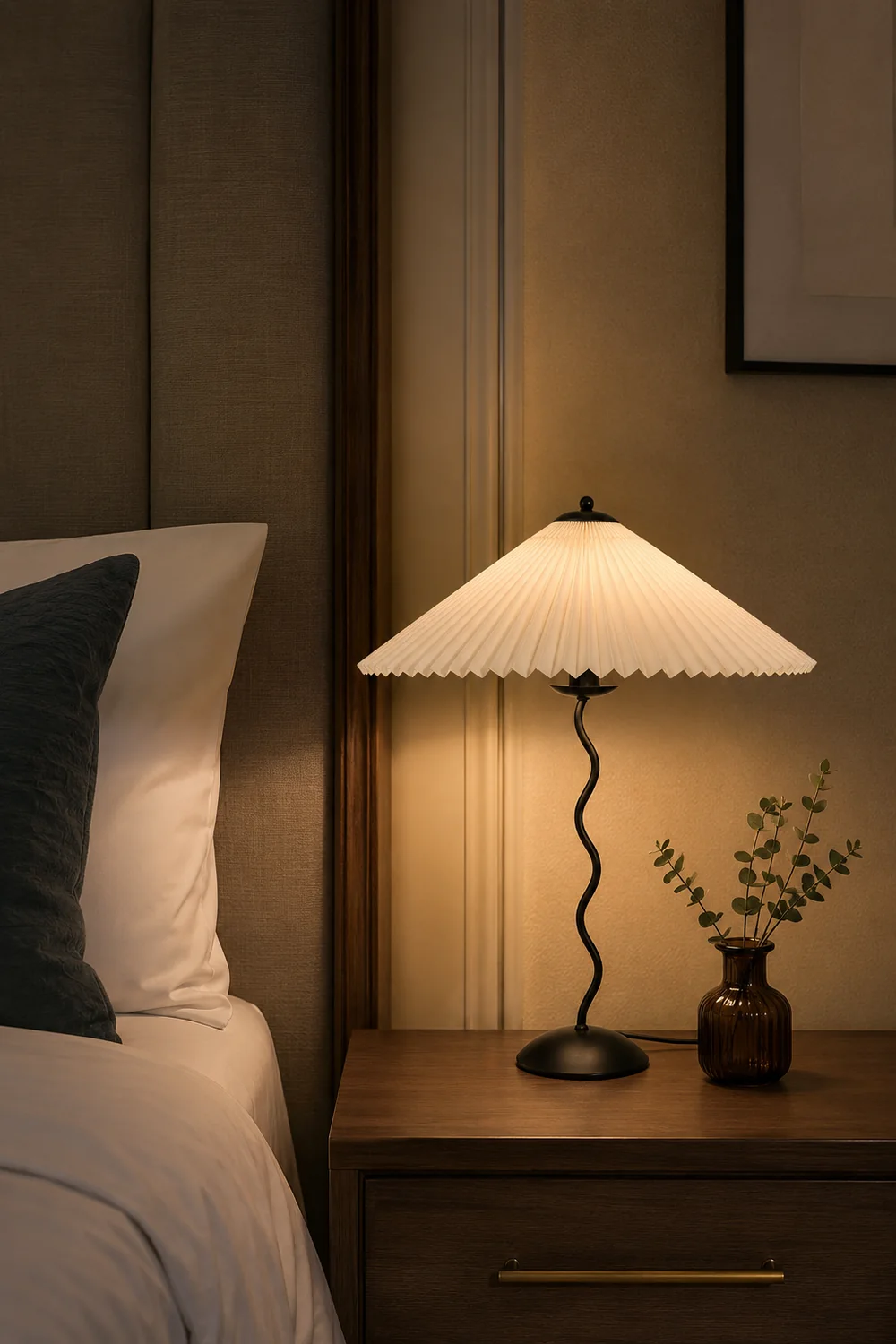 Pleated Table Lamp - Lumpaz