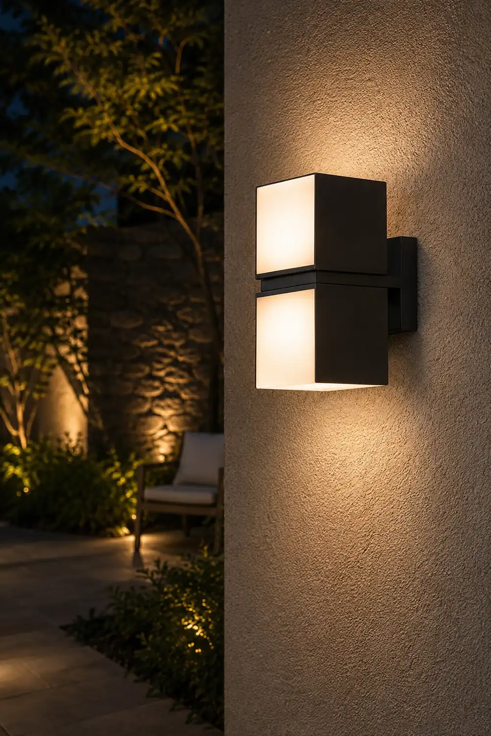 Creative Outdoor Waterproof LED Landscape Light Exterior Wall Sconces - Lumpaz