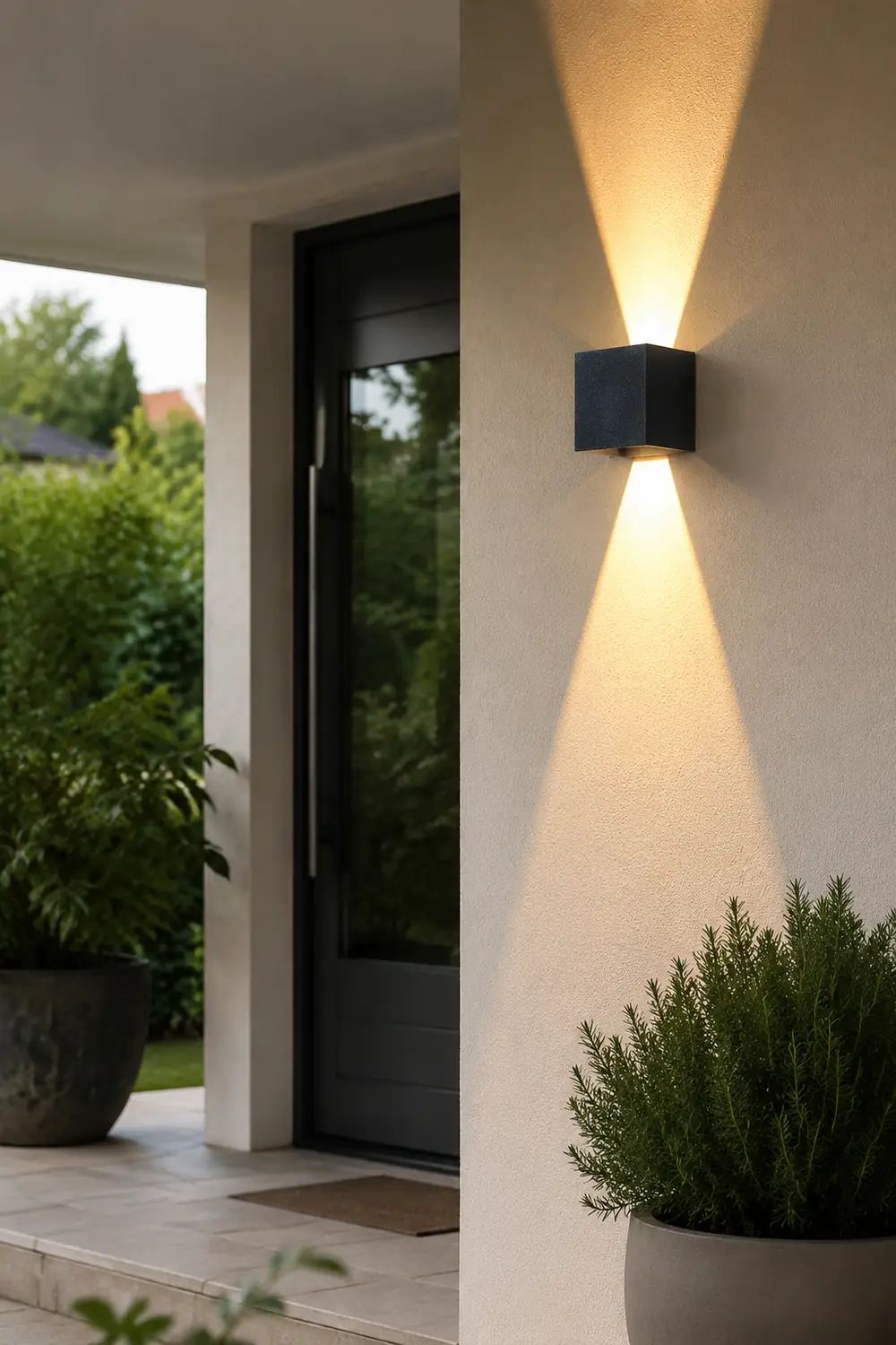 Up down Lighting Waterproof Adjustable Beam Angle Outdoor Wall Lights - Lumpaz