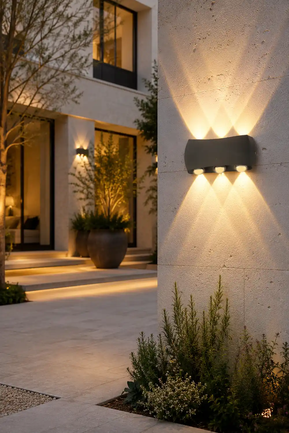 Up and Down Light LED Waterproof Creative Modern Wall Washer Lights - Lumpaz