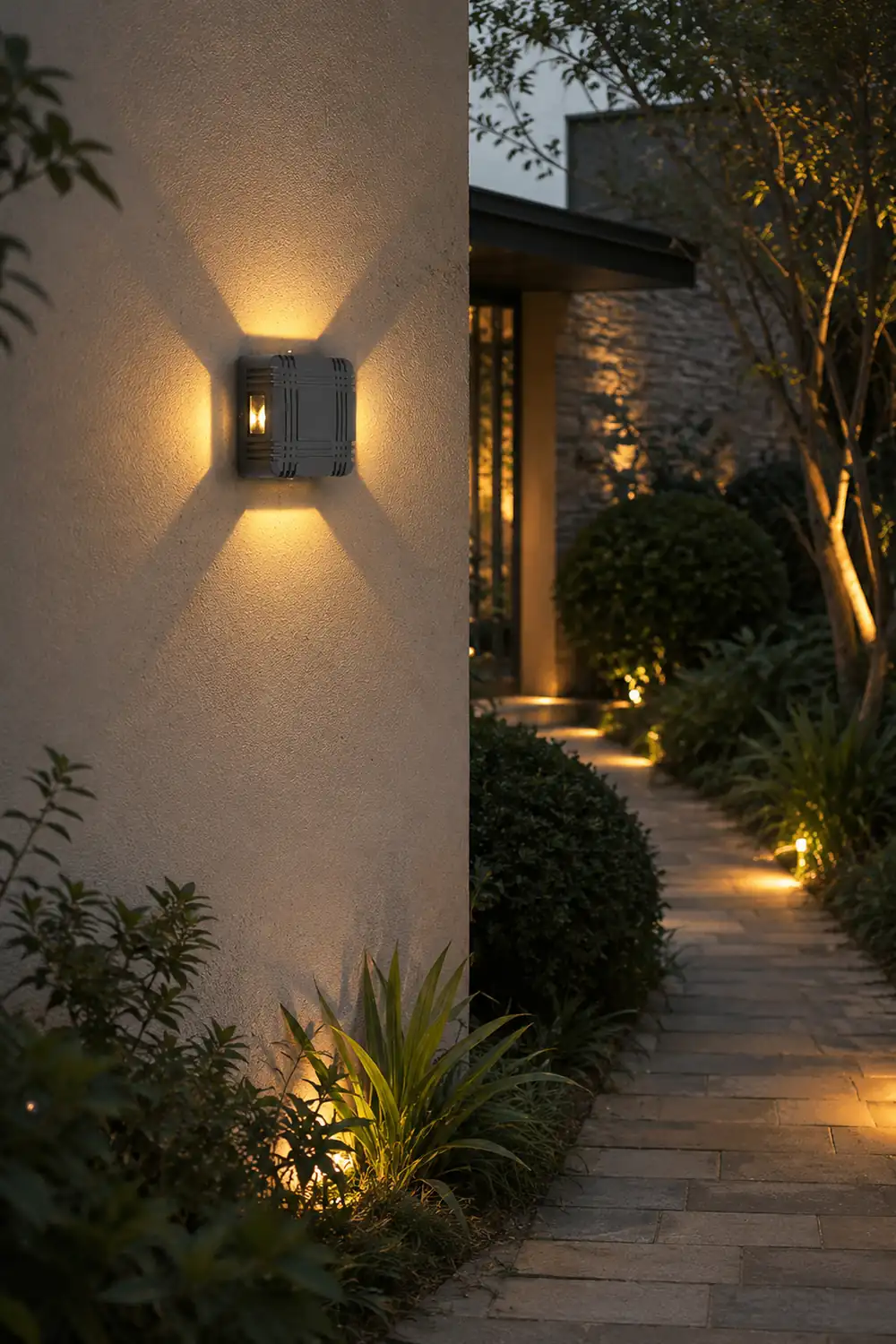 Unique Design Outdoor LED Waterproof Wall Light for Villa Gate Balcony - Lumpaz