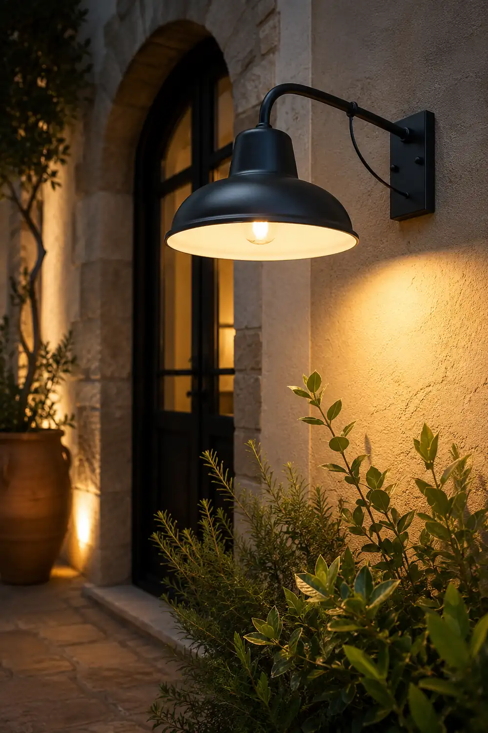 Vintage Trumpet Shaped LED Waterproof Retro Outdoor Wall Lights Wall Lamp - Lumpaz