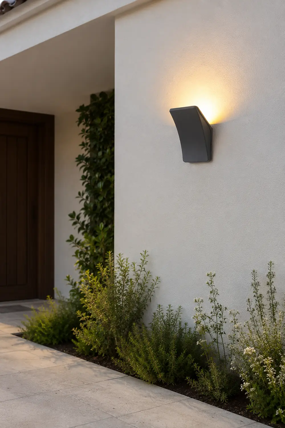 Unique LED 12W Black Modern Wall Sconces Wall Lamp Outdoor Wall Lights - Lumpaz