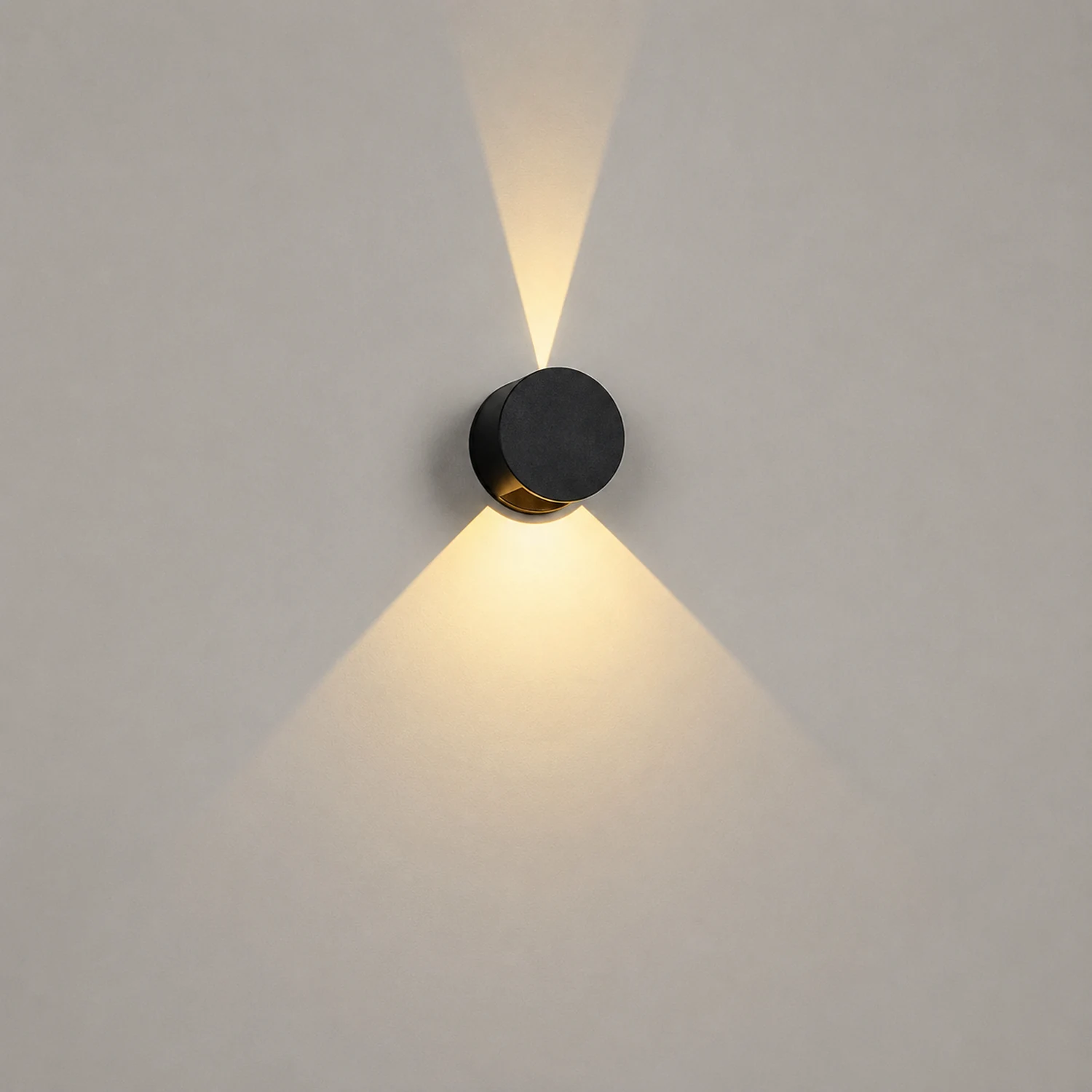 Round Up and Down Lights Waterproof LED Wall Lights for Indoor Outdoor Balcony - Lumpaz