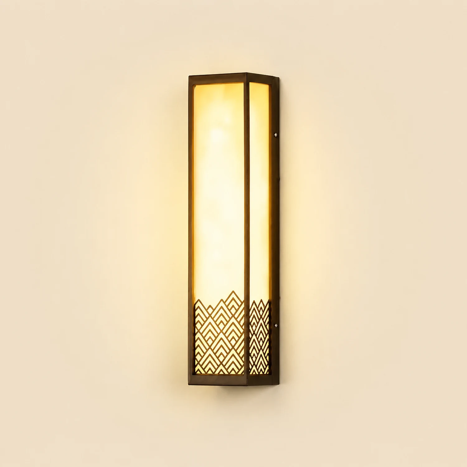 Vintage Waterproof Stainless Steel Brown Wall Lamp Exterior Lights - Lumpaz