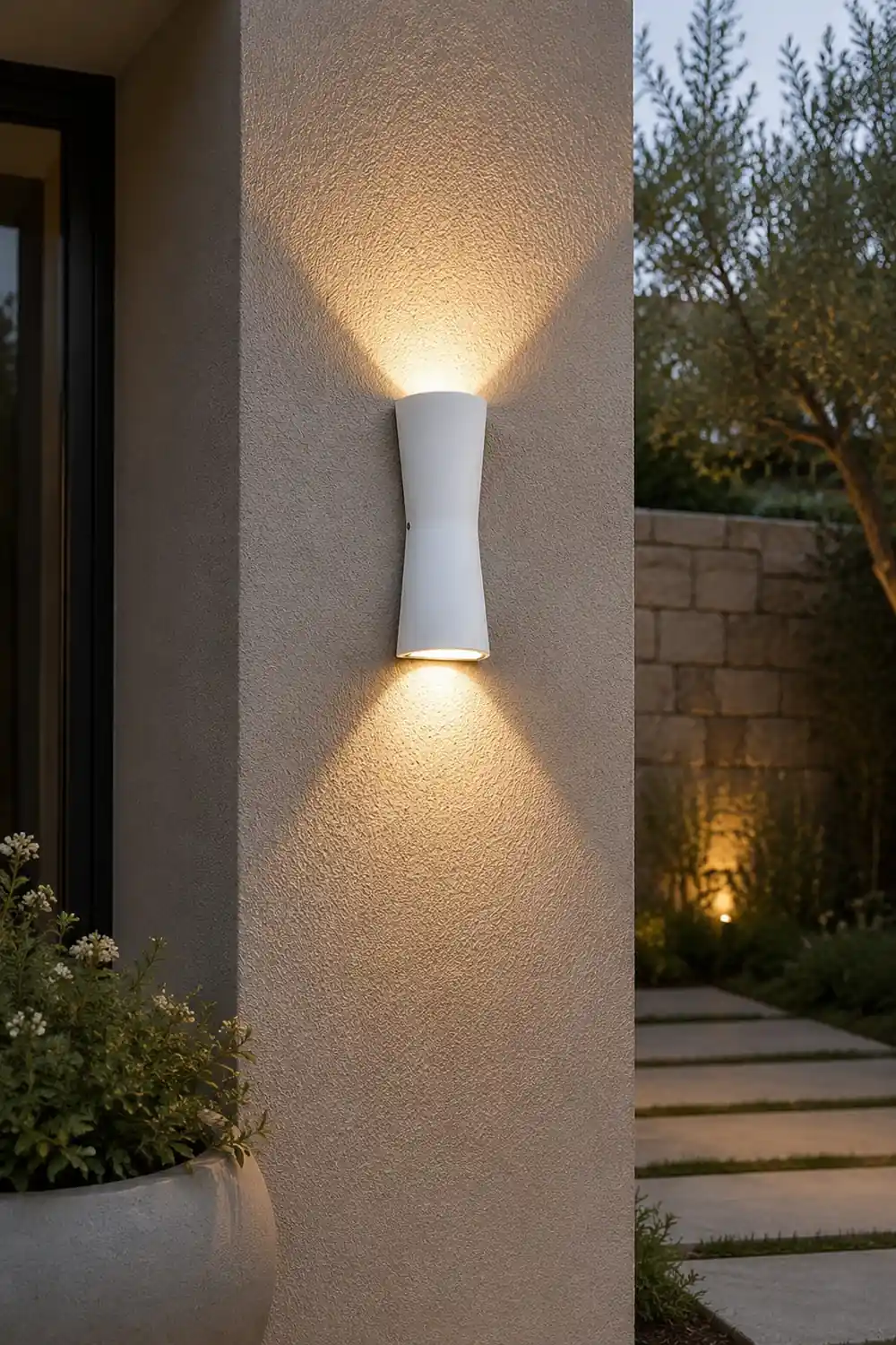 Waterproof LED Up and Down Lights Modern Wall Lamp Wall Washer Light - Lumpaz