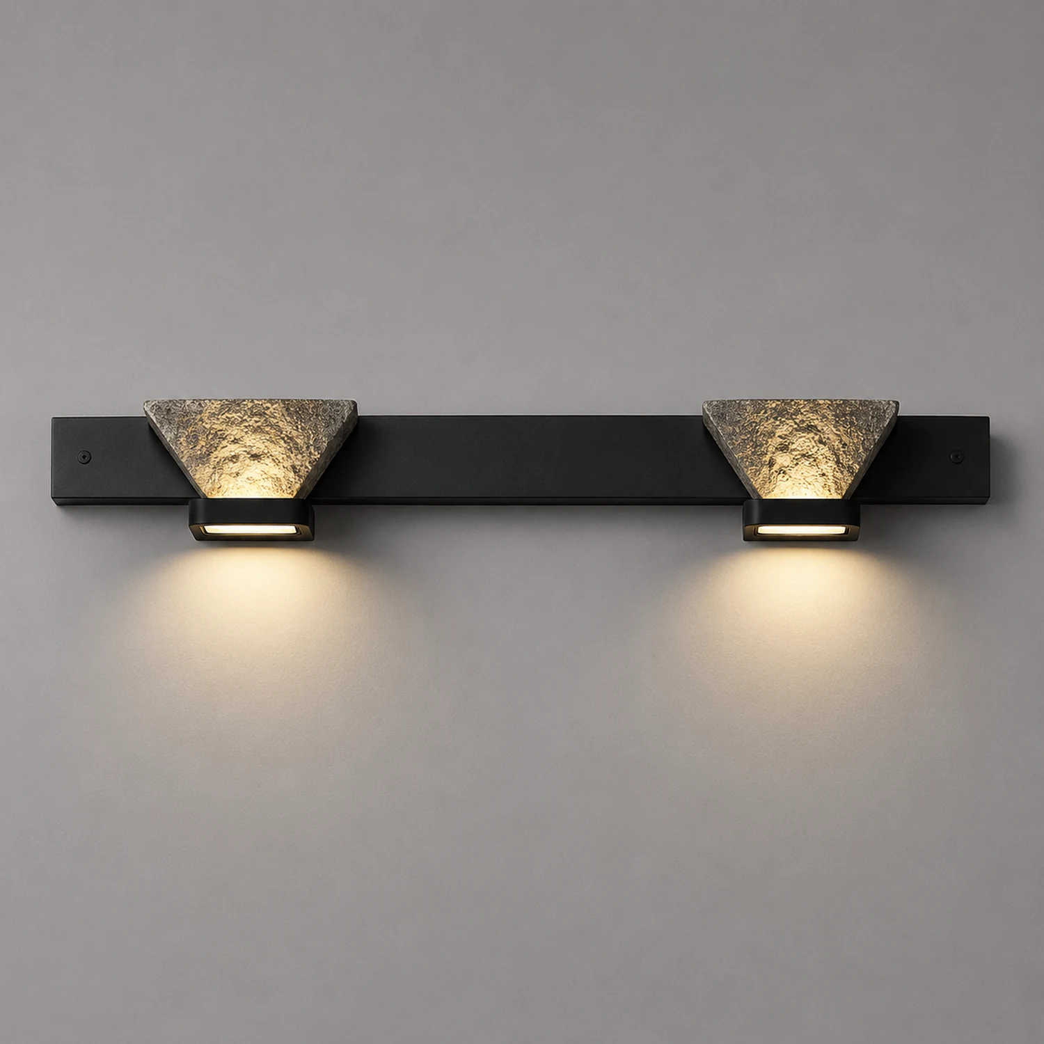 Waterproof LED Up and Down Lights Motion Sensor Modern Solar Wall Lamp - Lumpaz