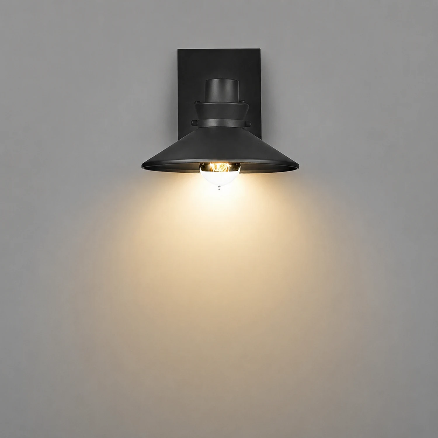 Minimalist Waterproof Black European-style Wall Lamp Exterior Lights - Lumpaz