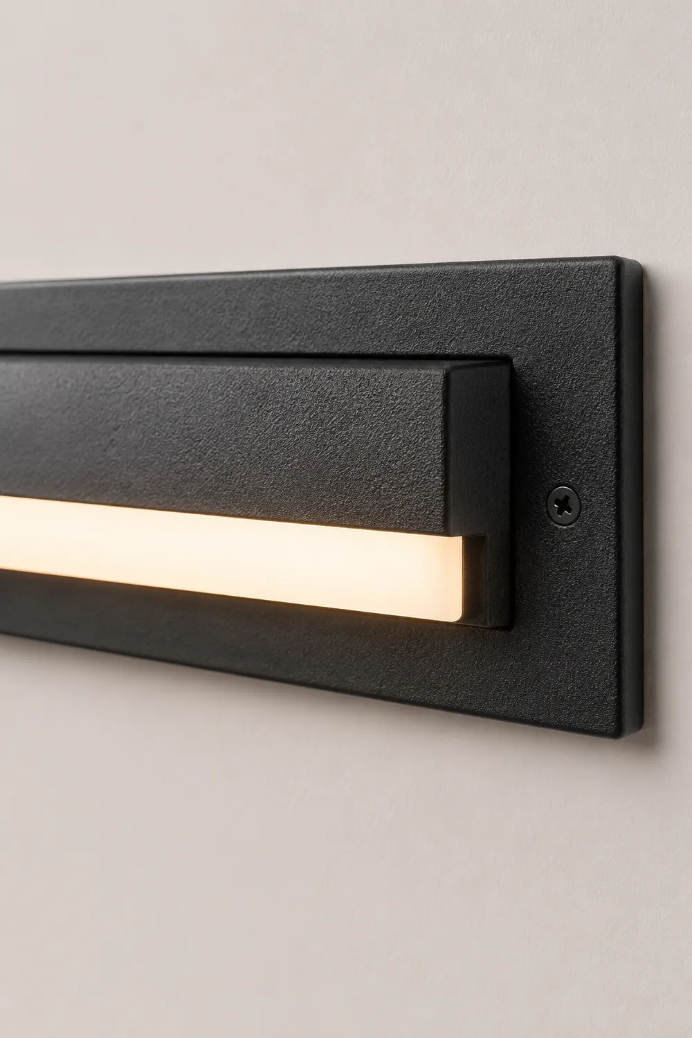 Long Strip Embedded Wall Light Corner Lights for Outdoor Garden Steps - Lumpaz