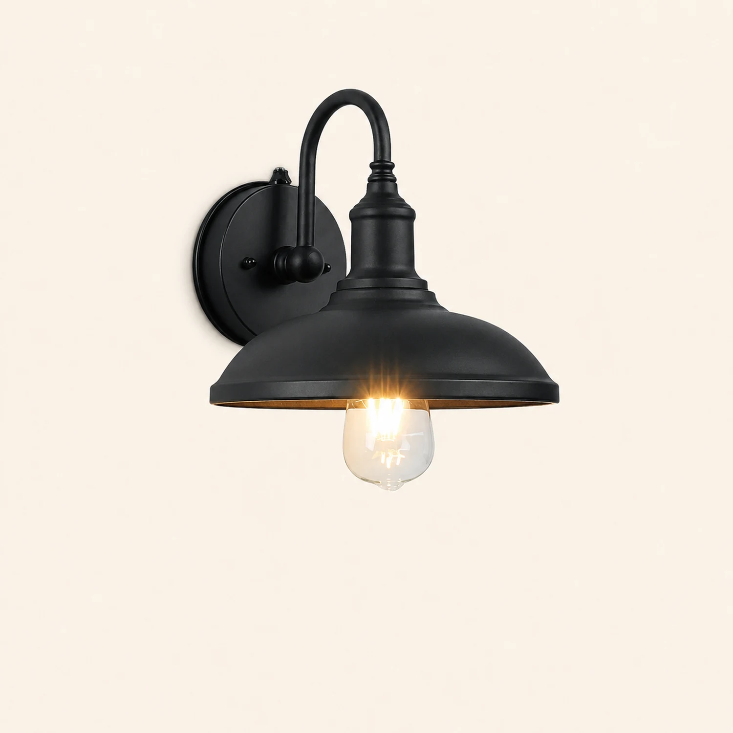 Retro Outdoor Waterproof Induction LED Wall Sconces Balcony Stair Garden Light - Lumpaz