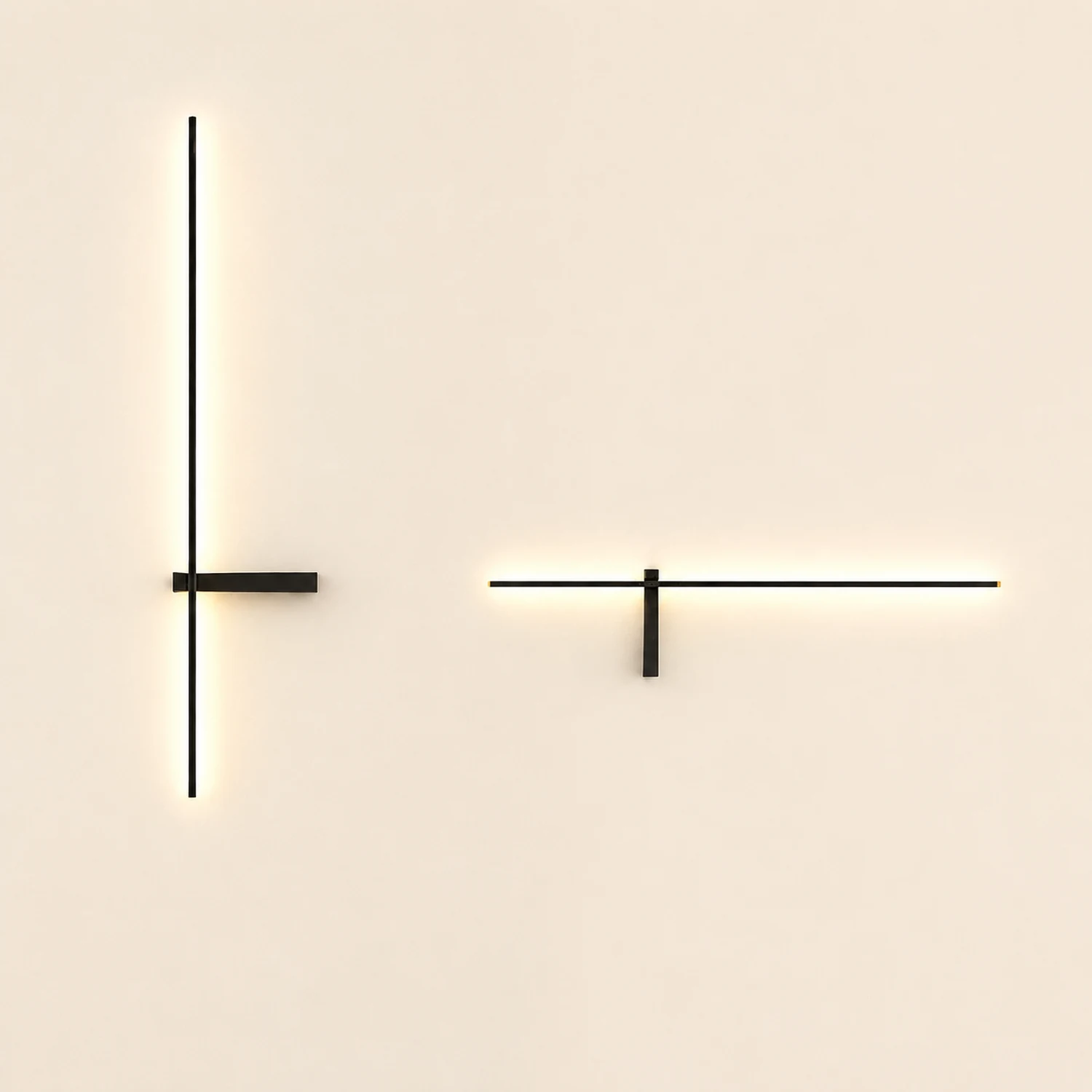 Interlaced Line Strips Waterproof Led Black Modern Outdoor Wall Lights - Lumpaz