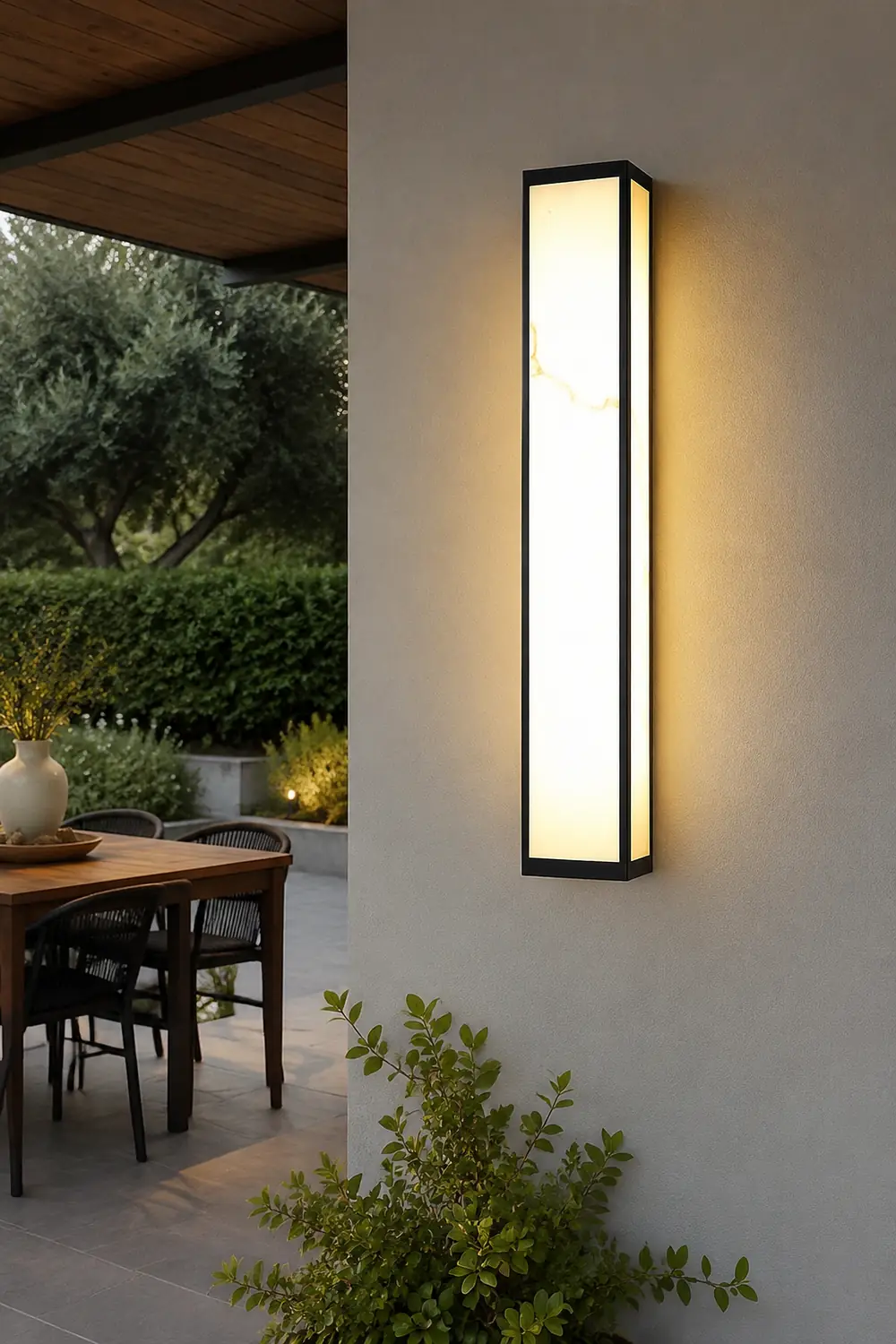 Rectangle Outdoor Wall Lights LED Wall Lamp Wall Sconce Lighting Wall Mounted Lights - Lumpaz