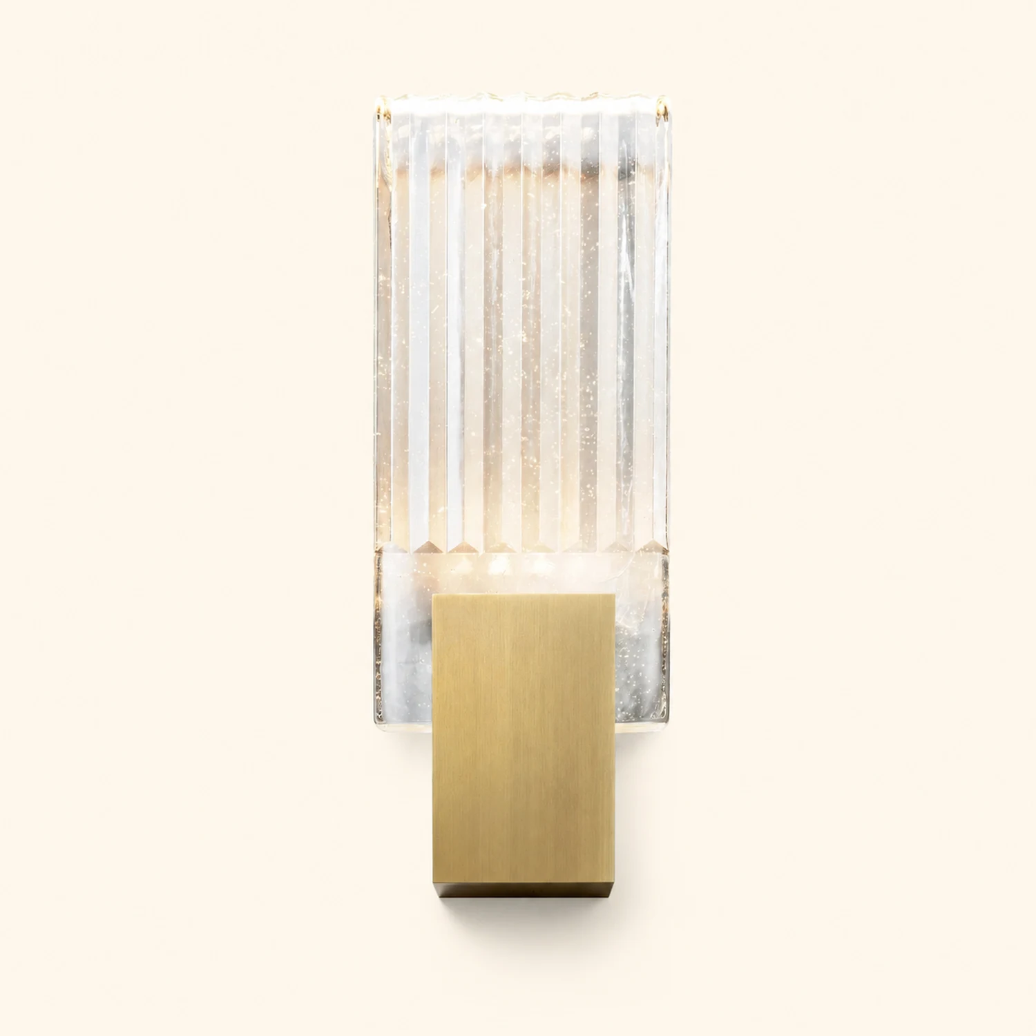 Pleated Crystal Wall Lamp - Lumpaz