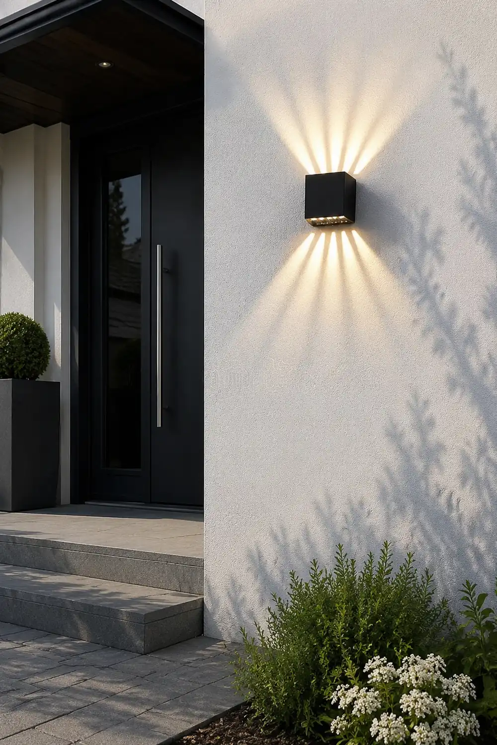 Creative LED Up and Down Lights Outdoor Wall Lights Wall Lamp Wall Sconce Lighting - Lumpaz