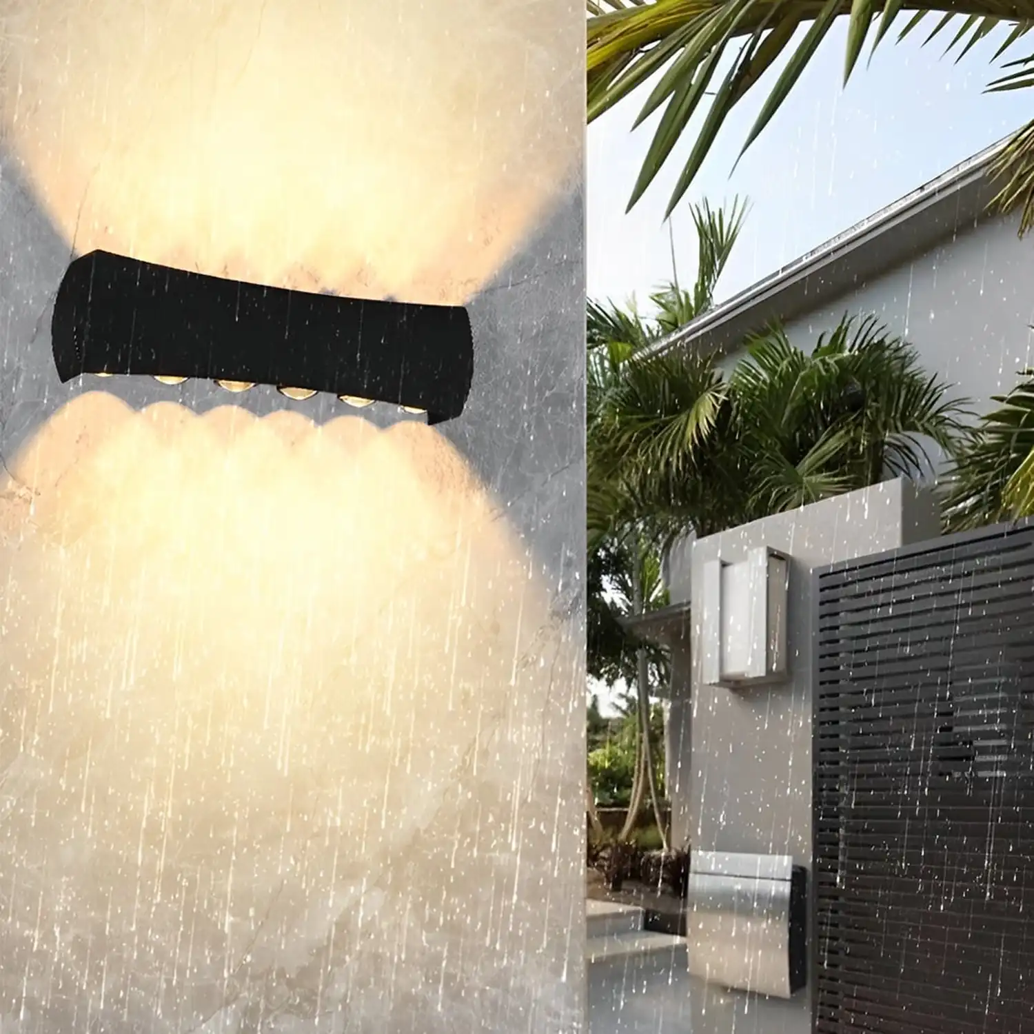Up and Down Light LED Waterproof Creative Modern Wall Washer Lights - Lumpaz