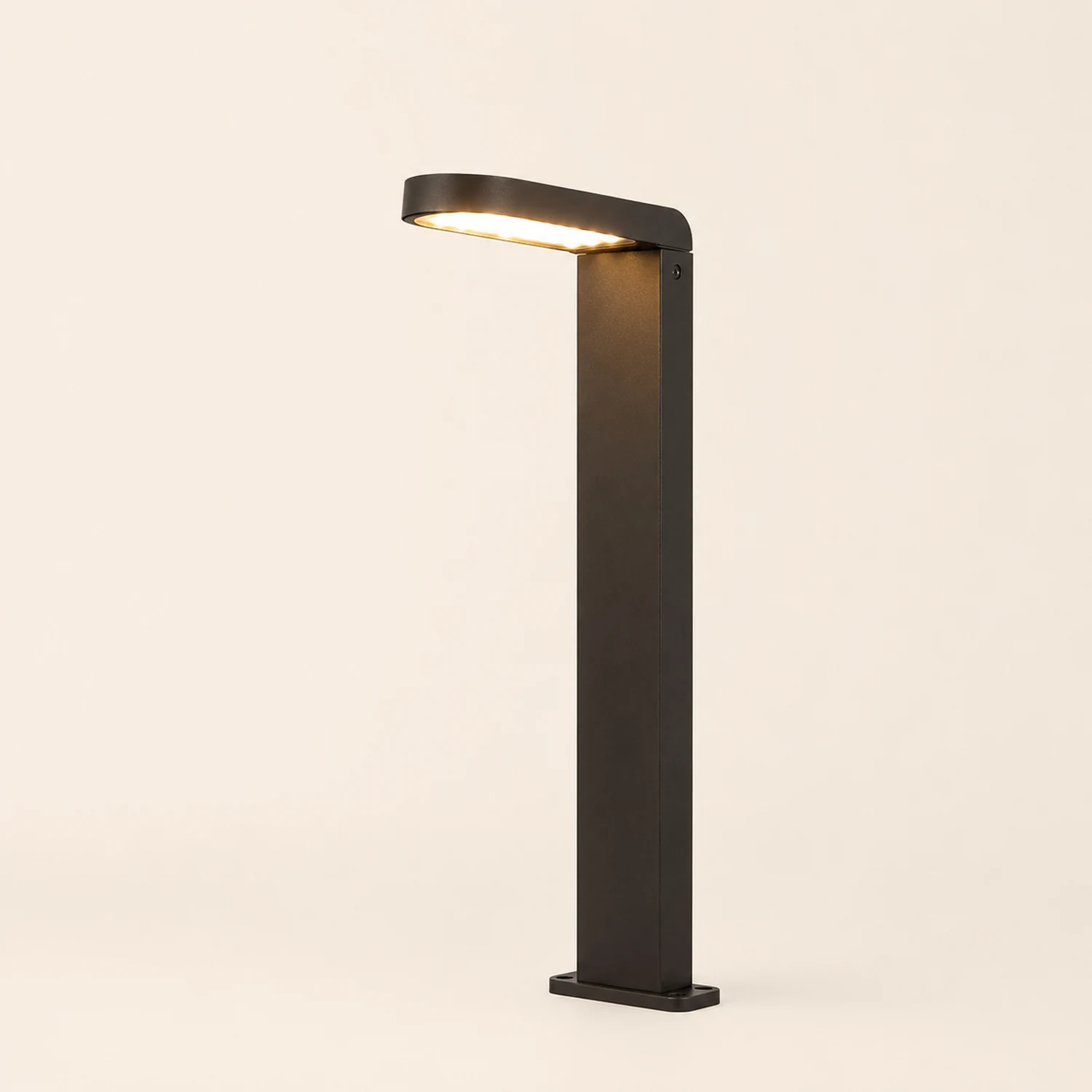 Spoon-shaped Waterproof 18W LED Black Modern Wall Lamp Pathway Lights - Lumpaz