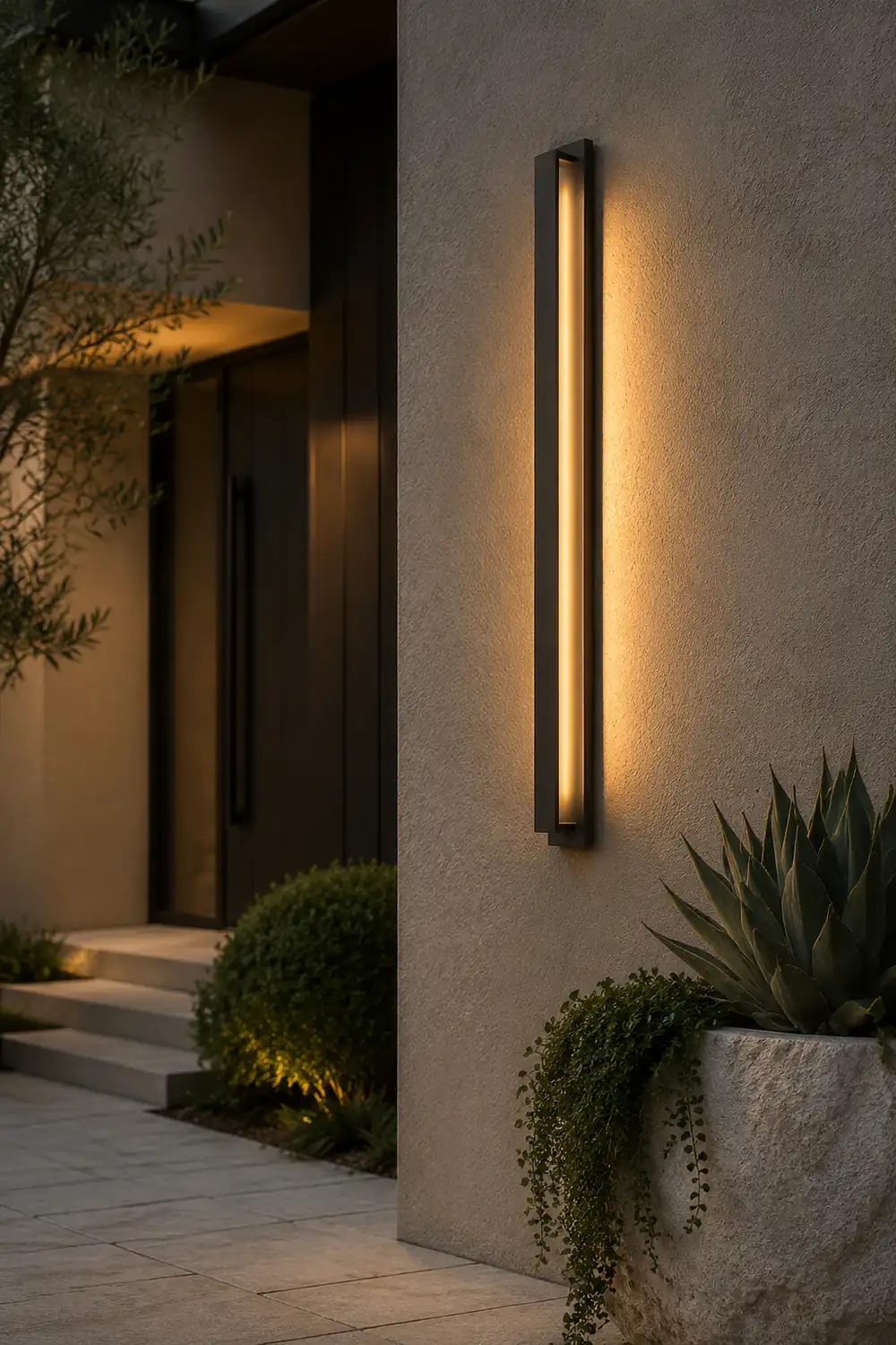 Retro Industrial Style Waterproof LED Wall Light for Outdoor Villa Courtyard - Lumpaz
