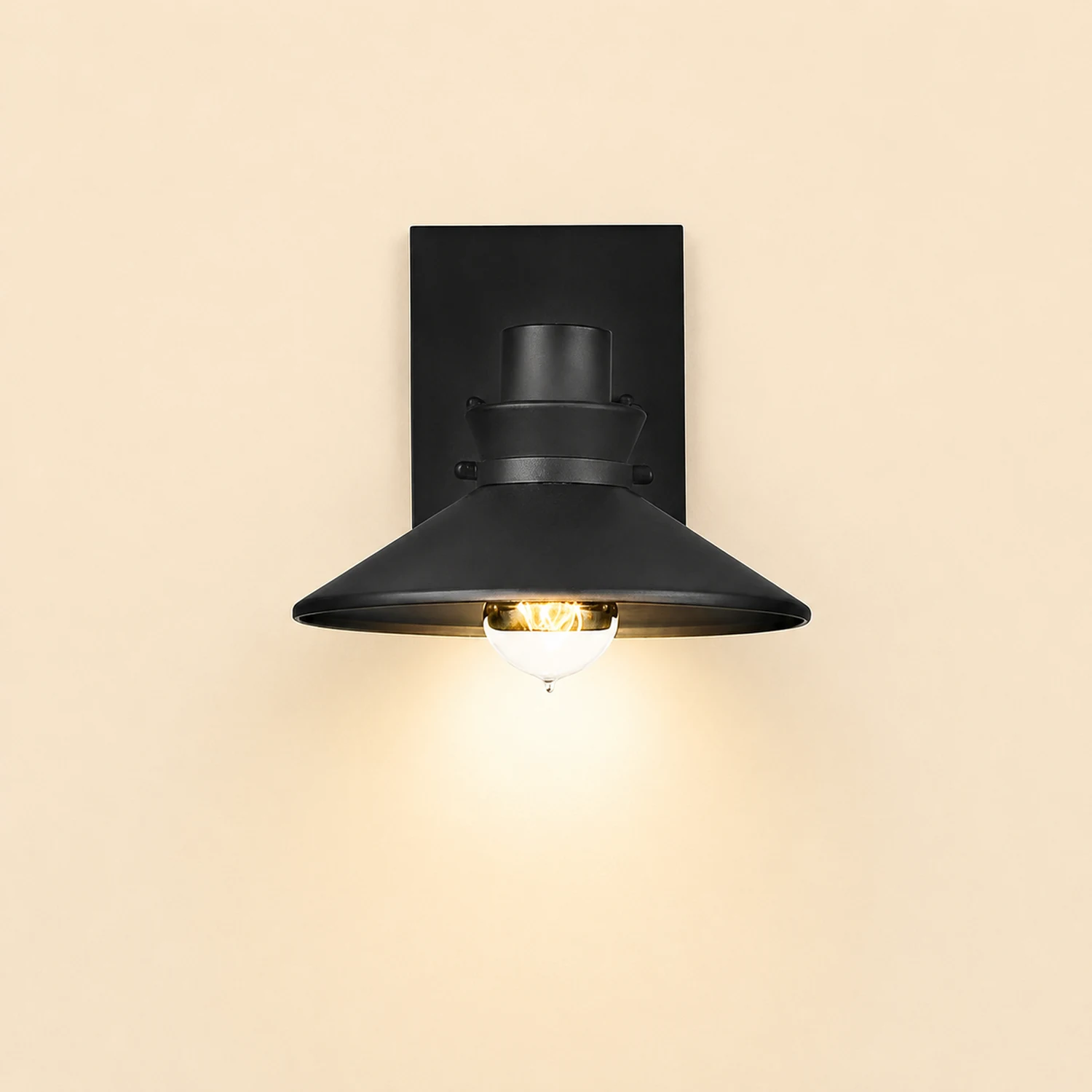 Minimalist Waterproof Black European-style Wall Lamp Exterior Lights - Lumpaz