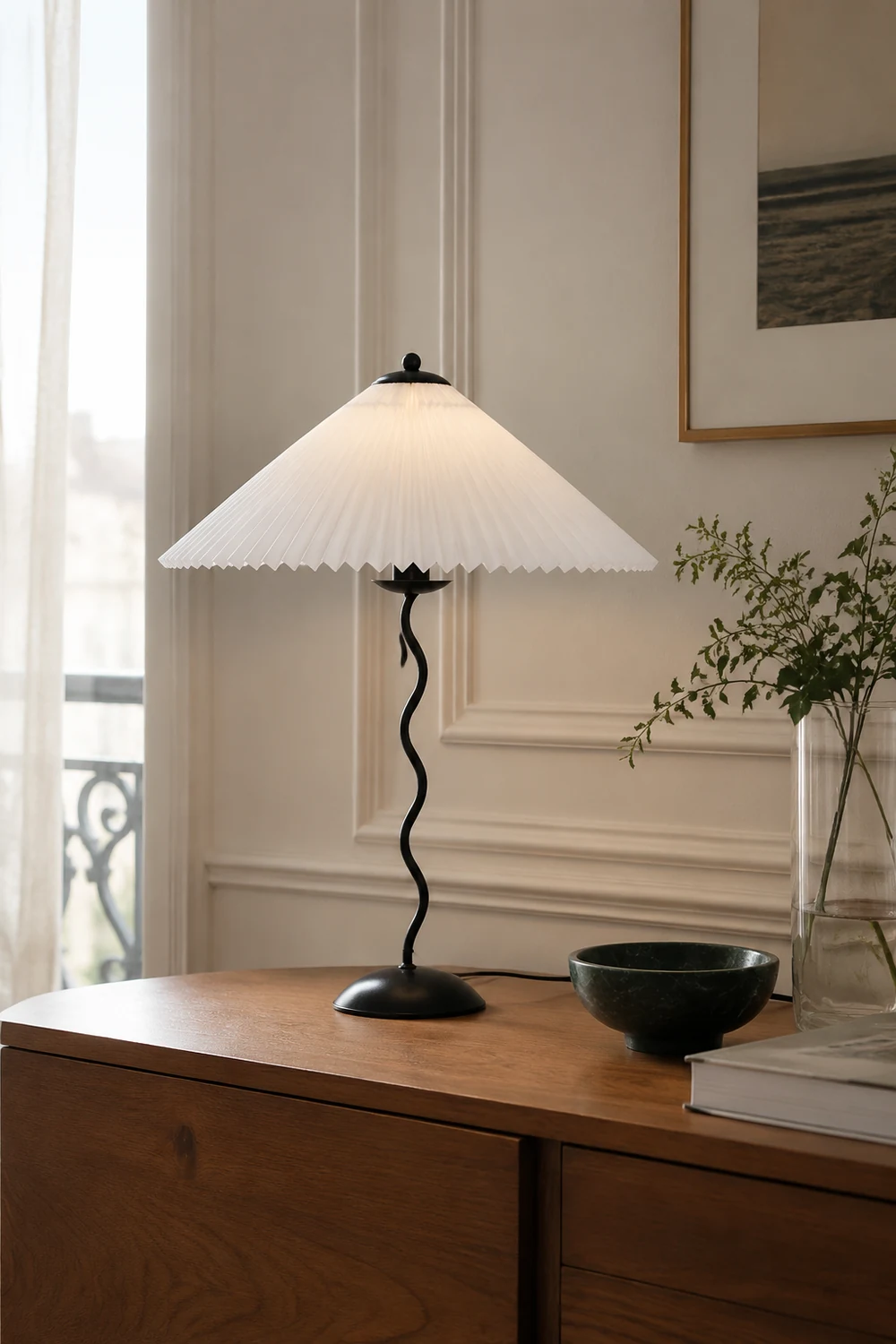 Pleated Table Lamp - Lumpaz