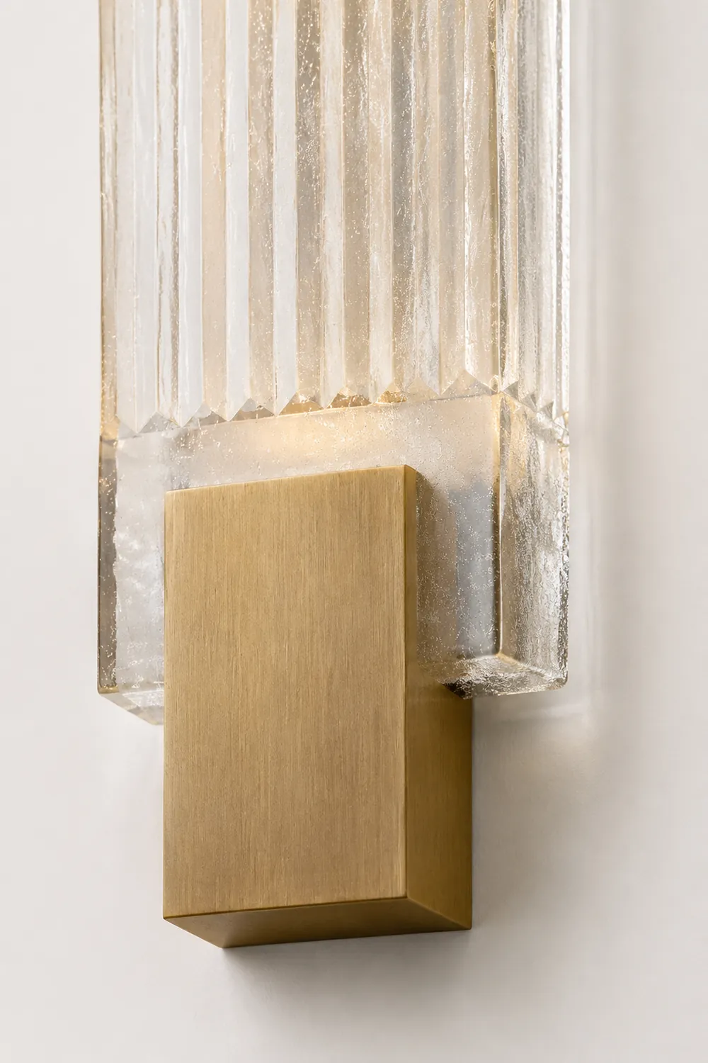 Pleated Crystal Wall Lamp - Lumpaz