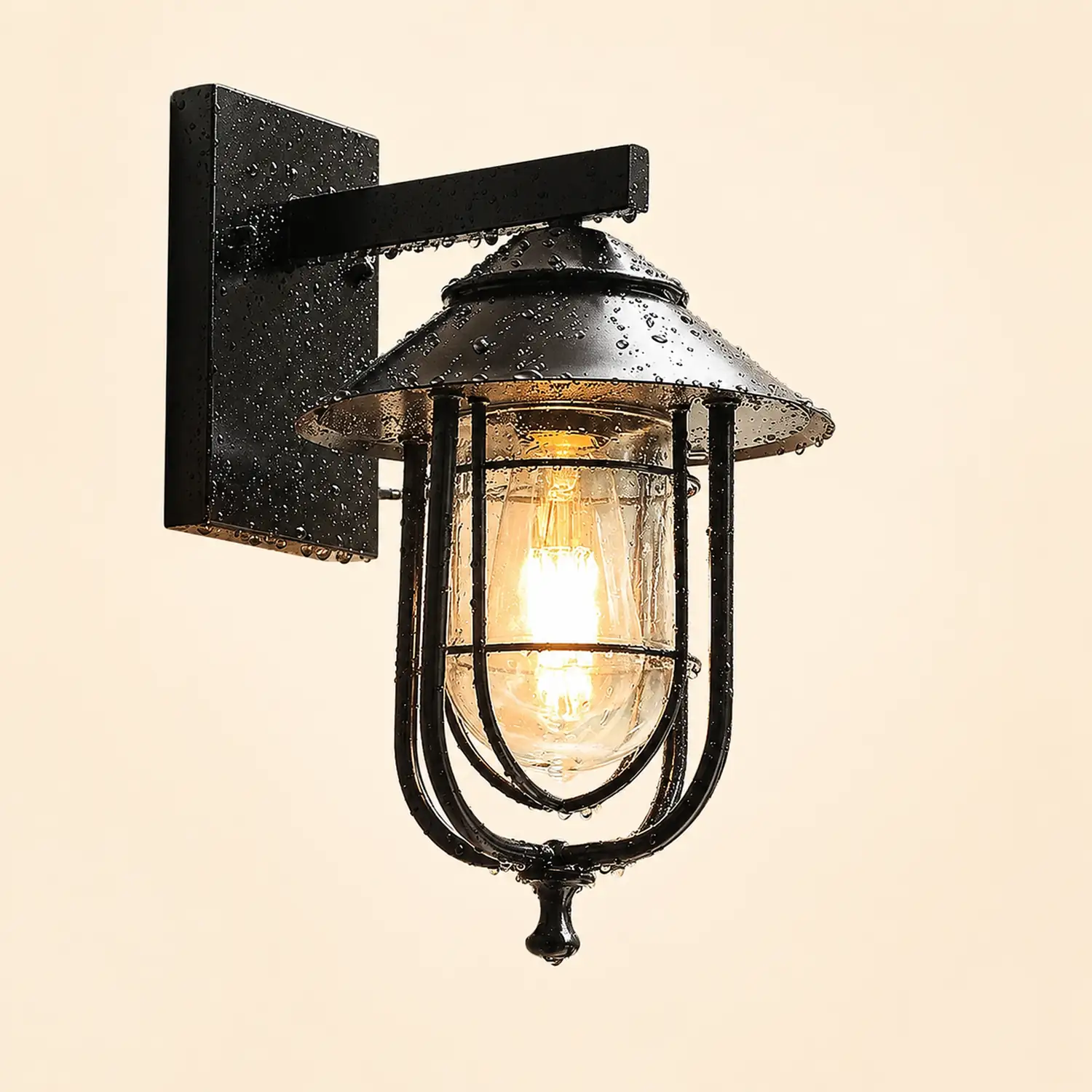 Vintage Industrial Style Outdoor Wall Lights Wall Lamp Wall Sconce Lighting - Lumpaz