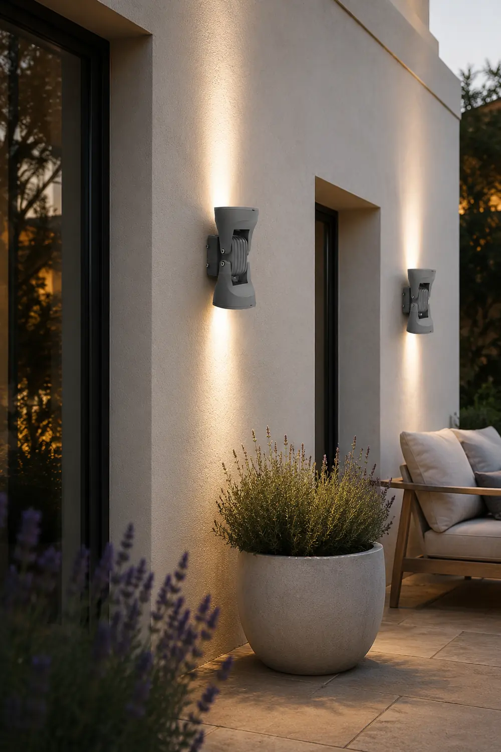 Adjustable Up and Down Light LED Waterproof Modern Wall Washer Lights - Lumpaz