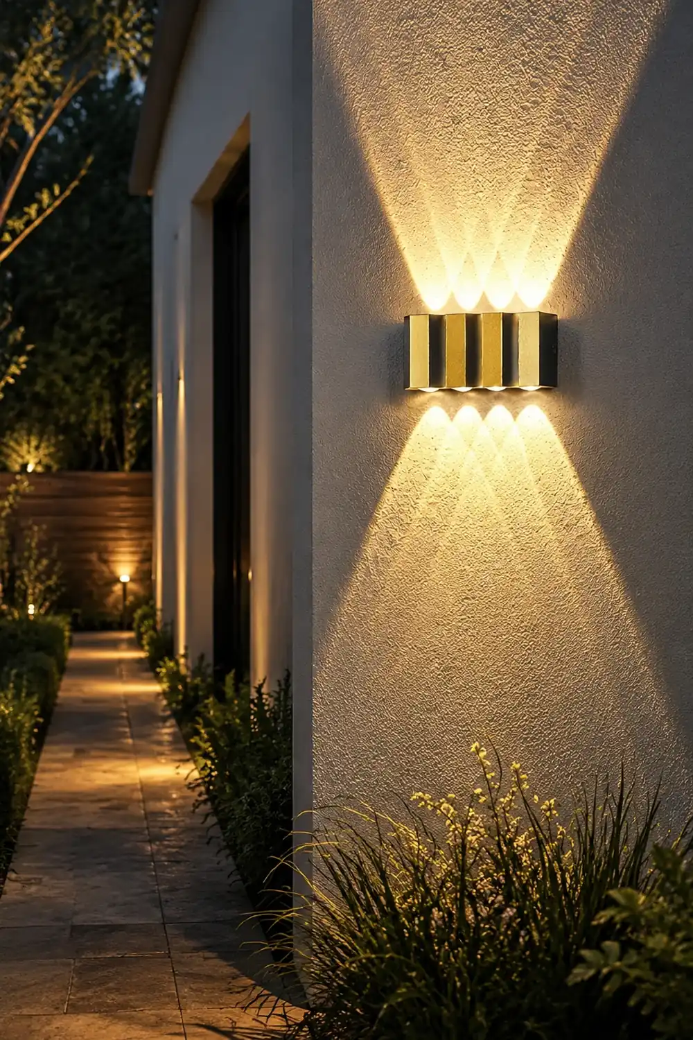 Creative LED Up and Down Light Waterproof Modern Wall Washer Lights - Lumpaz