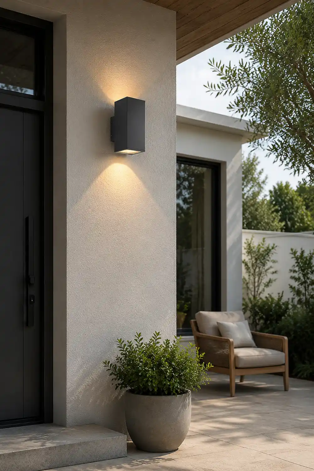 Waterproof LED Exterior Wall Sconces for Villa Outdoor Patio Balcony - Lumpaz