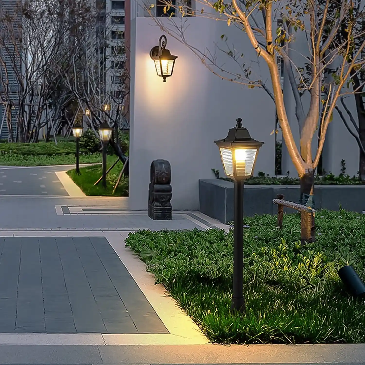 Classic European-style Waterproof Landscape Light for Outdoor Villa Garden - Lumpaz