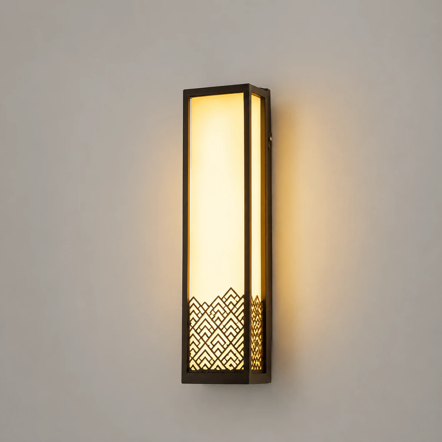Vintage Waterproof Stainless Steel Brown Wall Lamp Exterior Lights - Lumpaz