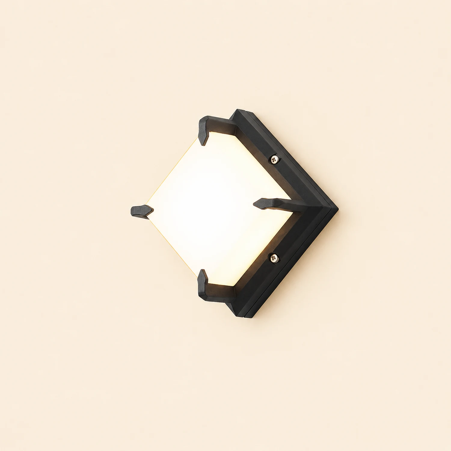 Modern Minimalist Outdoor Waterproof LED Wall Light for Patio Balcony Garden - Lumpaz