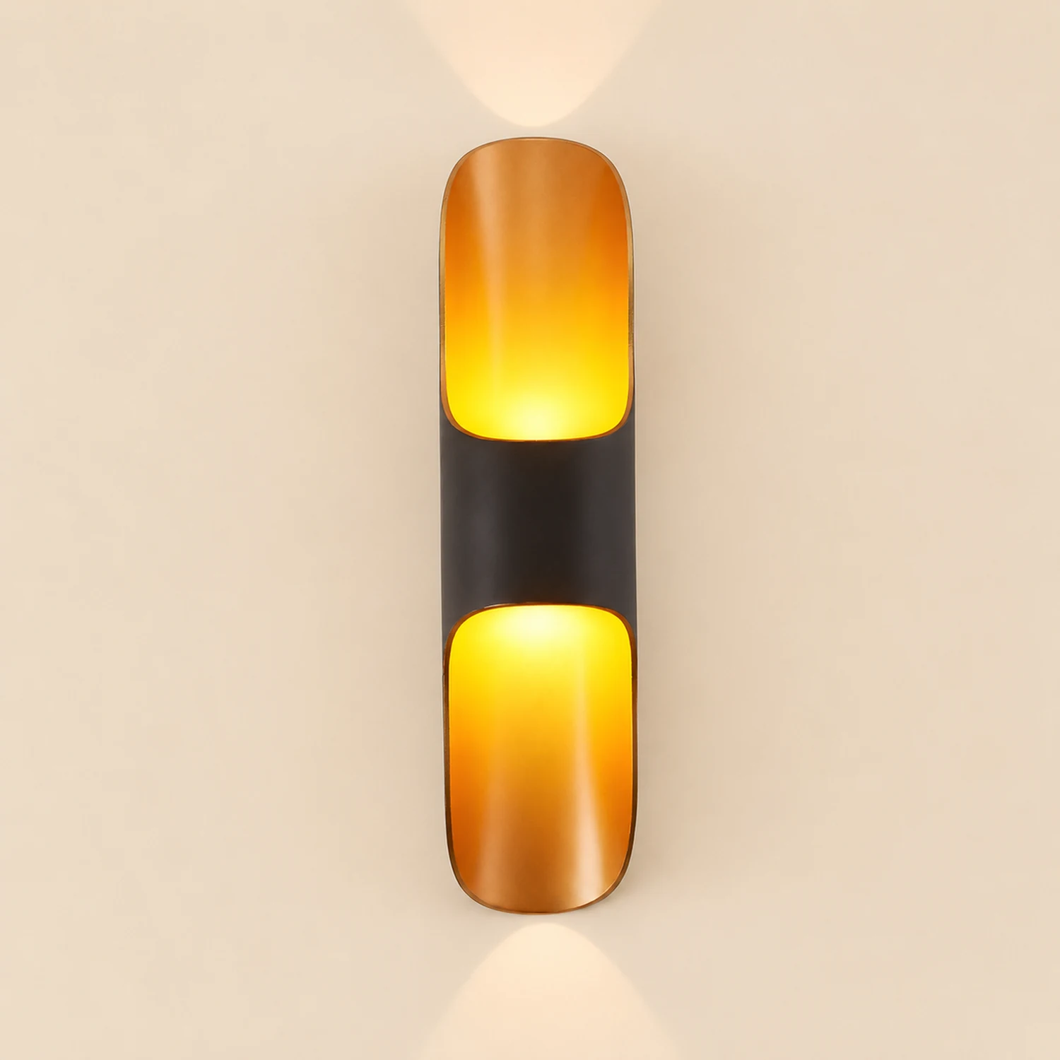 Waterproof Up and Down Lights LED Modern Outdoor Wall Sconces Lighting - Lumpaz