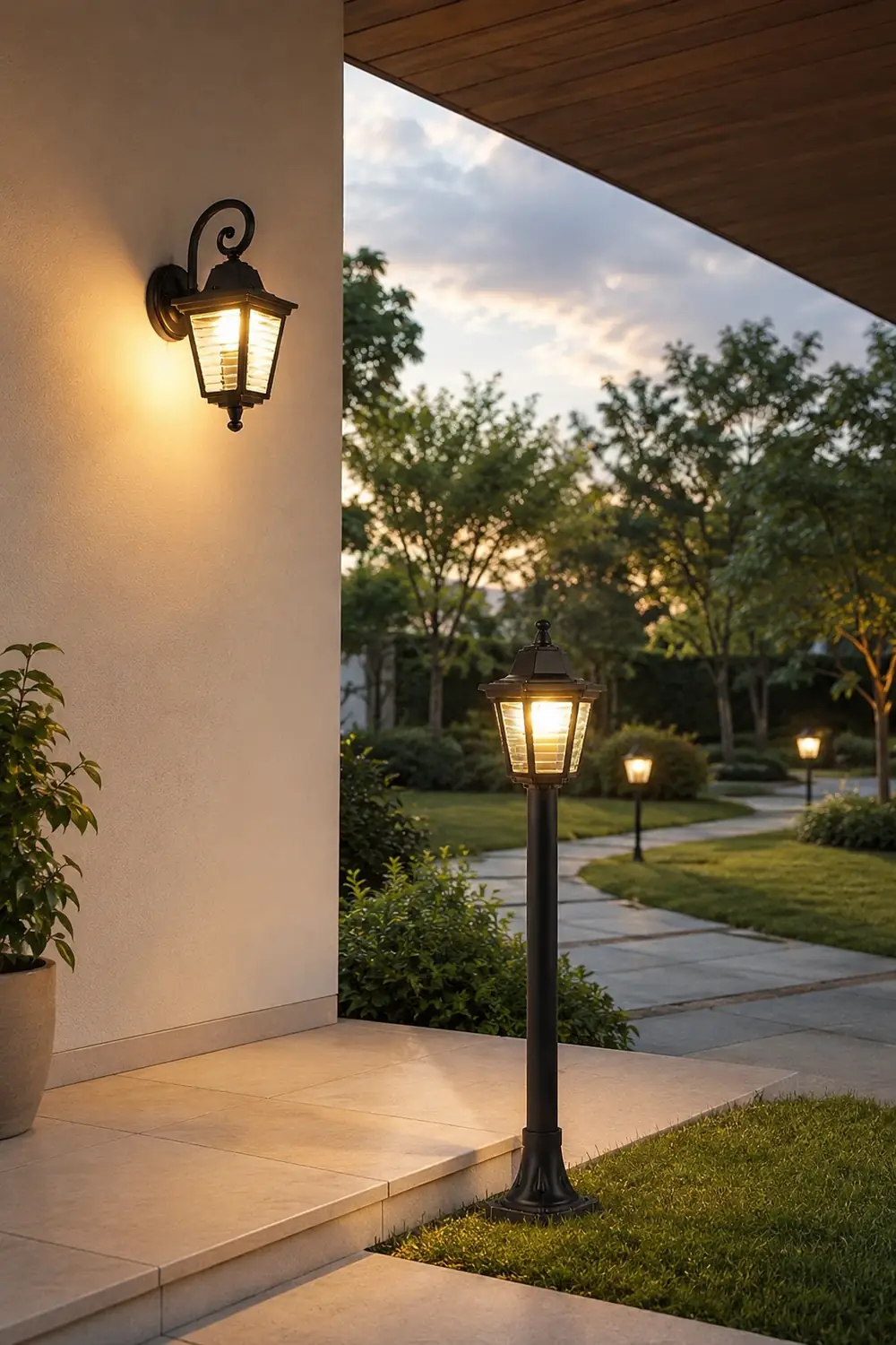 Classic European-style Waterproof Landscape Light for Outdoor Villa Garden - Lumpaz