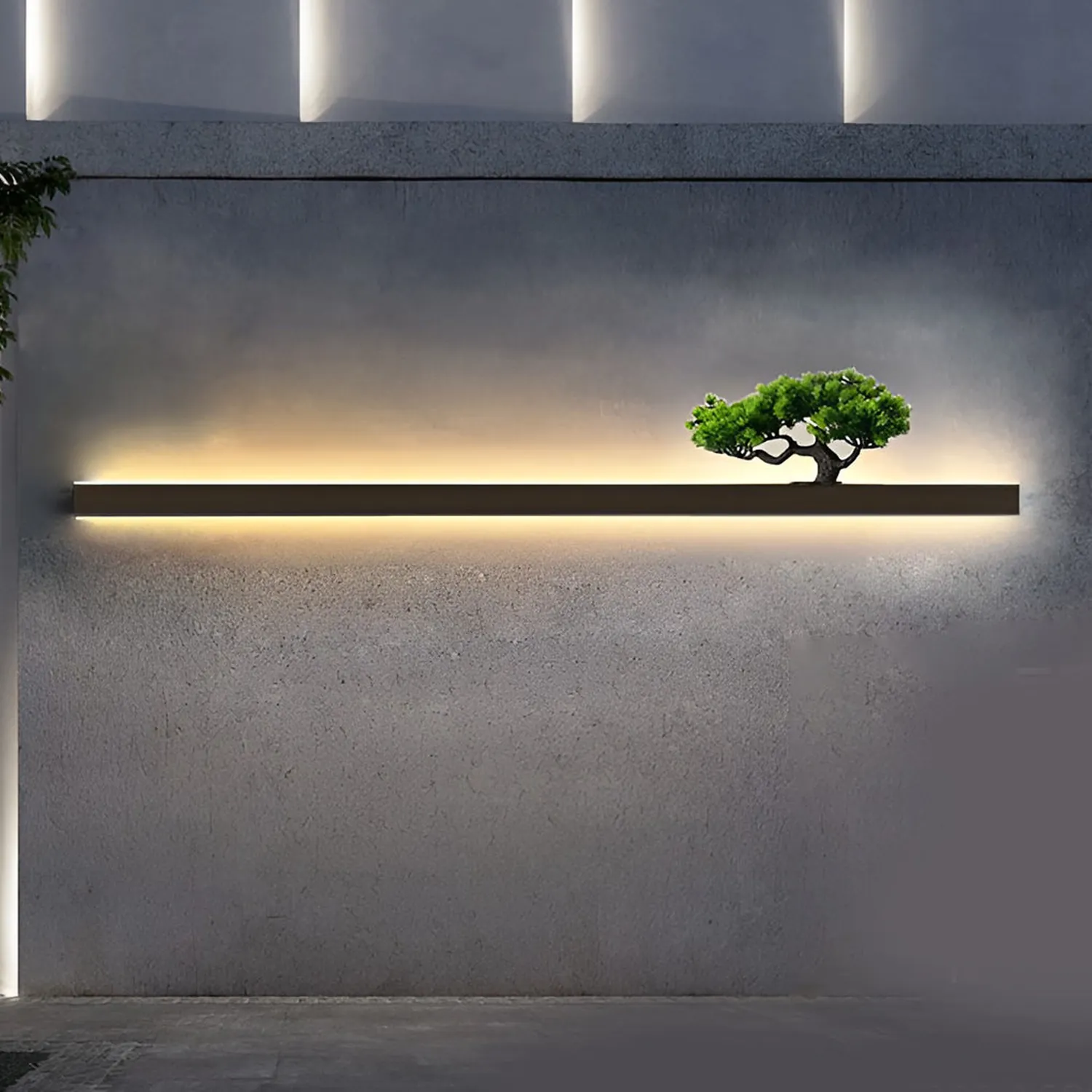 Waterproof Strip Landscape Decorative Modern Outdoor Wall Lights Sconces - Lumpaz