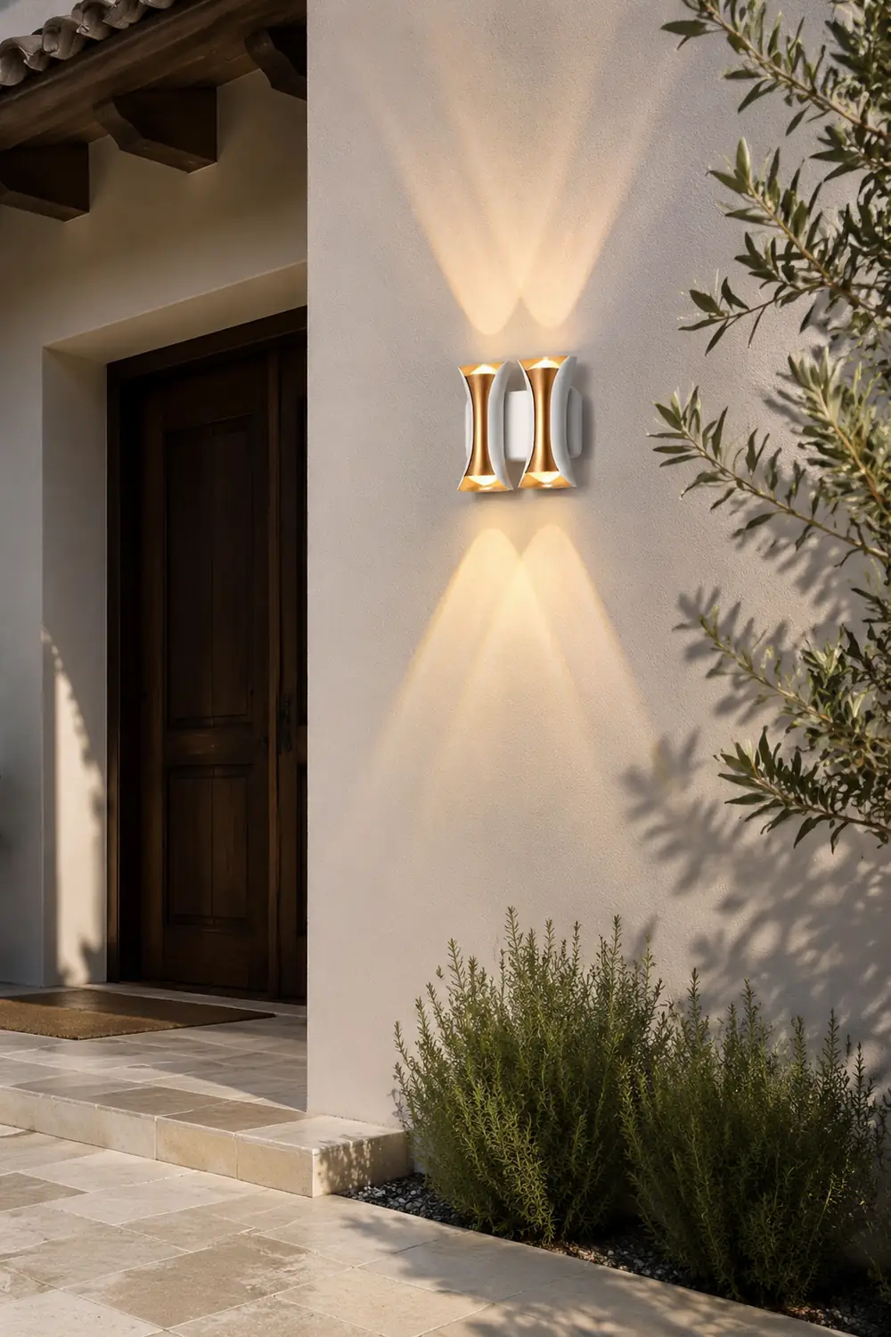 Waterproof Up and Down Lights LED Modern Outdoor Wall Sconce Lighting - Lumpaz